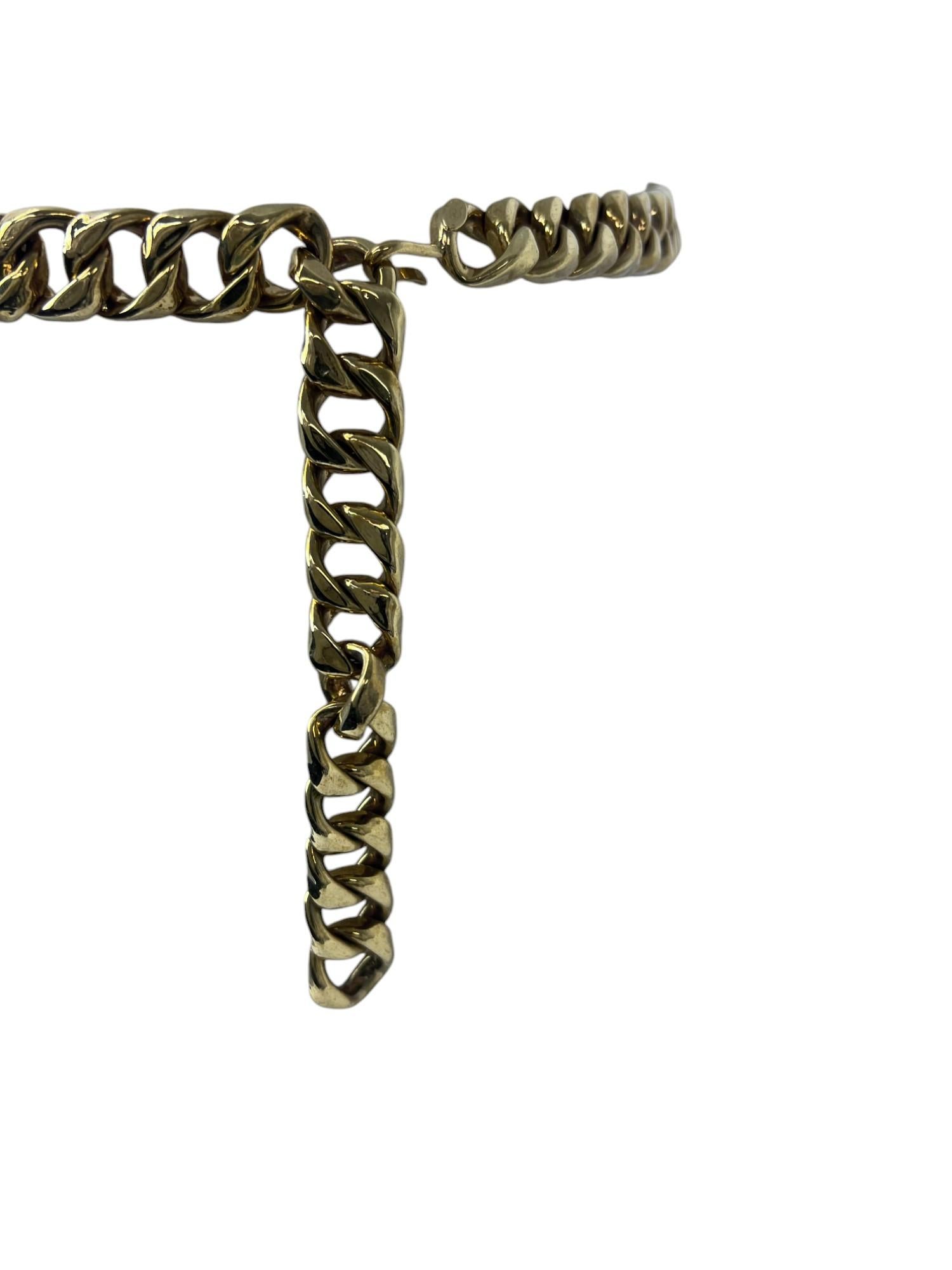 Chanel Big Logo Necklace/Belt For Sale 4