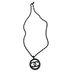 Chanel Logo Necklace - 39 For Sale on 1stDibs