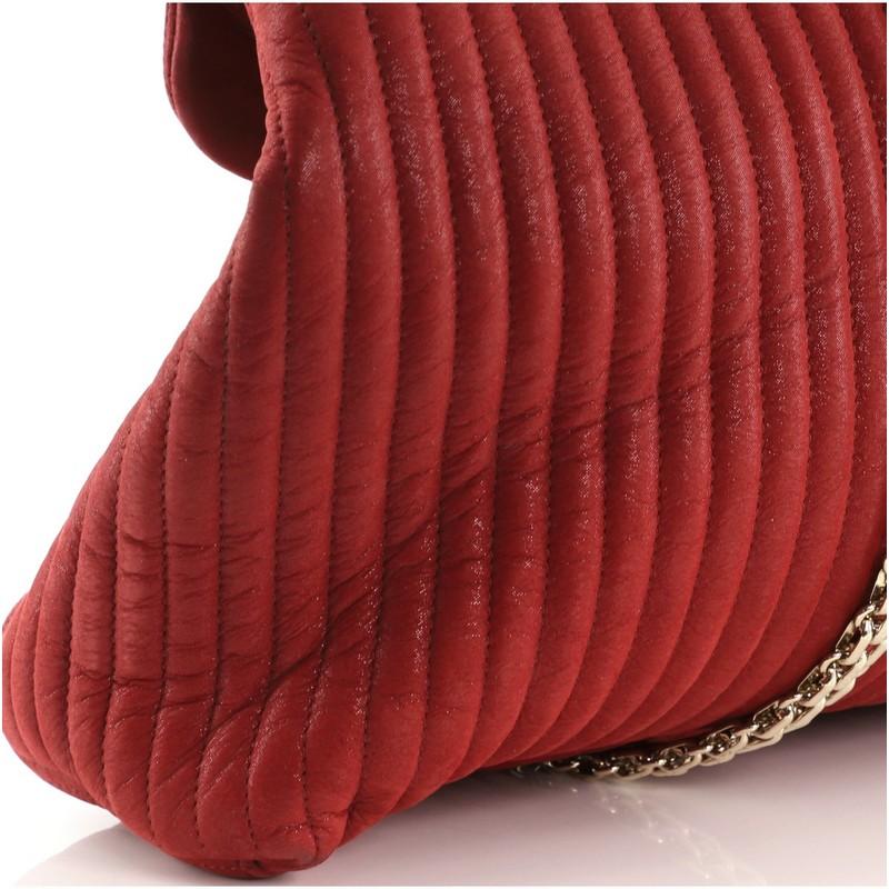 Chanel Bijoux Chain Mademoiselle Flap Bag Vertical Quilted Iridescent Calfskin 4
