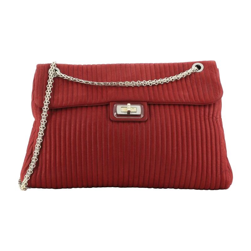 Chanel Bijoux Chain Mademoiselle Flap Bag Vertical Quilted Iridescent Calfskin