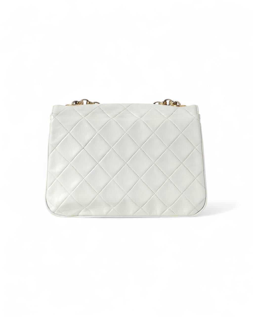 Chanel Bijoux Tracolla Timeless Vintage Bianca 6