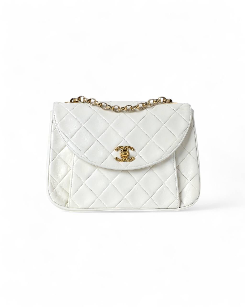 Chanel Bijoux Tracolla Timeless Vintage Bianca 7