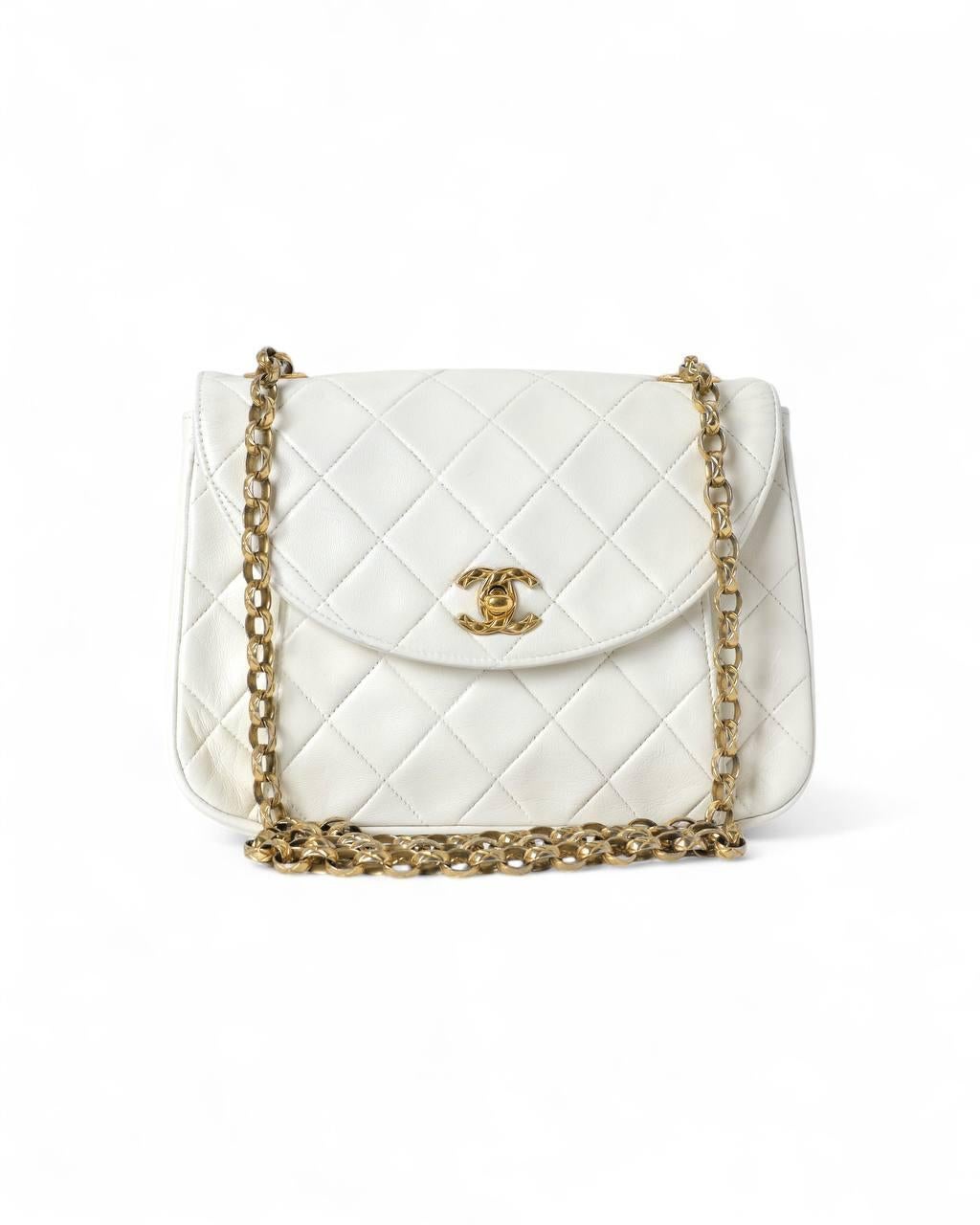 Chanel Bijoux Tracolla Timeless Vintage Bianca 13