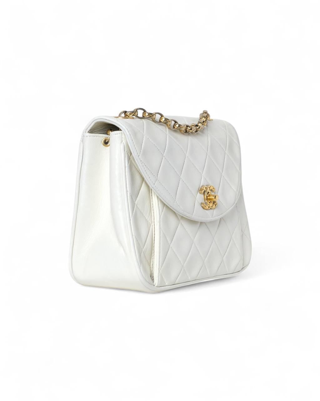 Chanel Bijoux Tracolla Timeless Vintage Bianca 1
