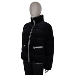 CHANEL black 18B COCO NEIGE DOWN PUFFER Jacket 40 M