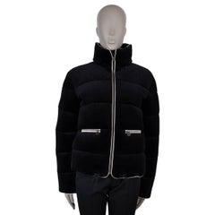 CHANEL black 18B COCO NEIGE DOWN PUFFER Jacket 40 M