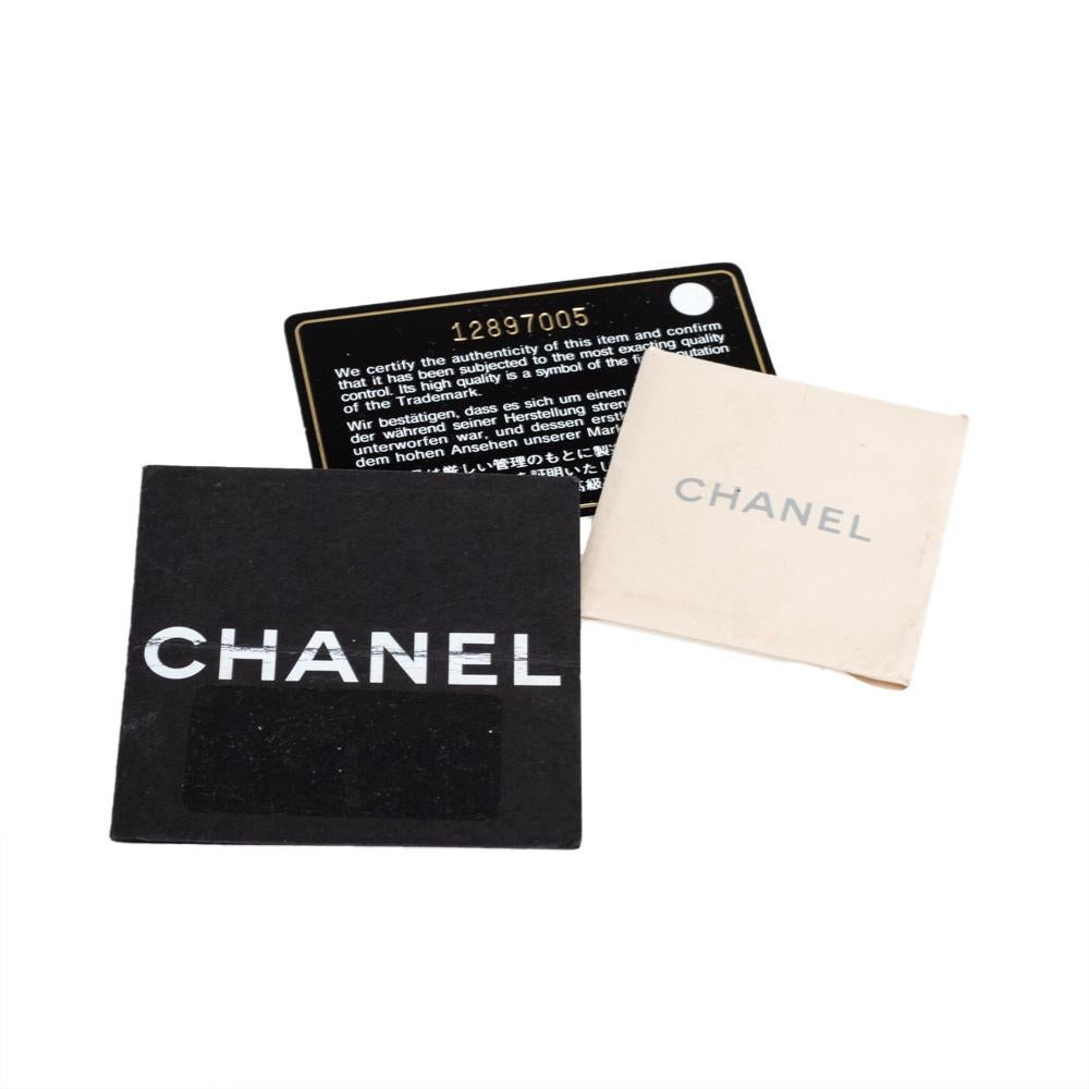 Chanel Schwarz 31 Rue Cambon Geprägtes Leder Satchel 3