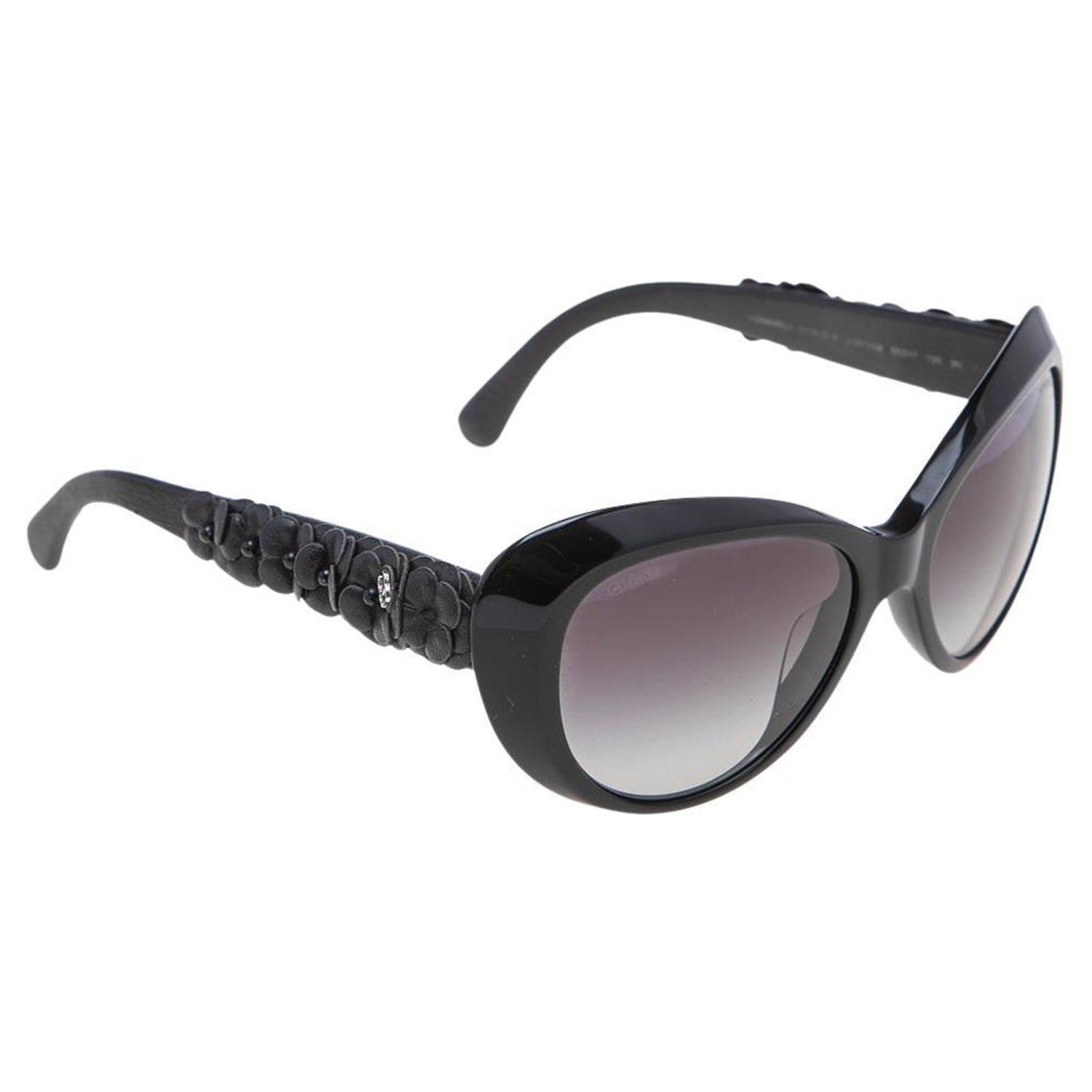 chanel camellia sunglasses