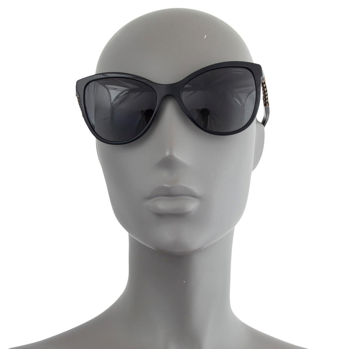 schwarze chanel sonnenbrille