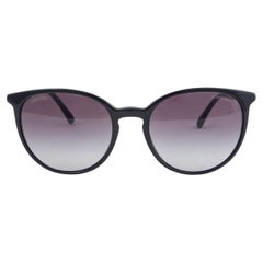CHANEL black 5394 BUTTERFLY Sunglasses
