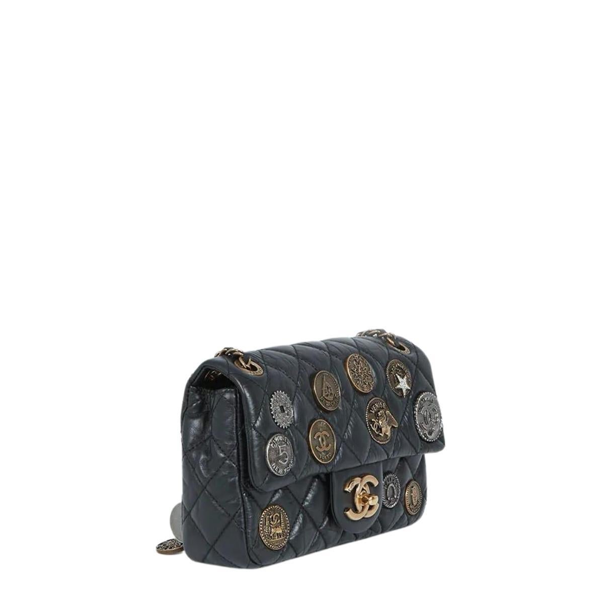 Follow us @runwaycatalog
Designer: Chanel
Material: Leather
Serial Number: 20785062
Year: 2014-2015
Collection: Dubai Theme Cruise 2015
Origin: Italy
Dimensions: 7.9L × 4.7H × 2.4W in
Condition: Excellent Condition
The item is clean and in excellent