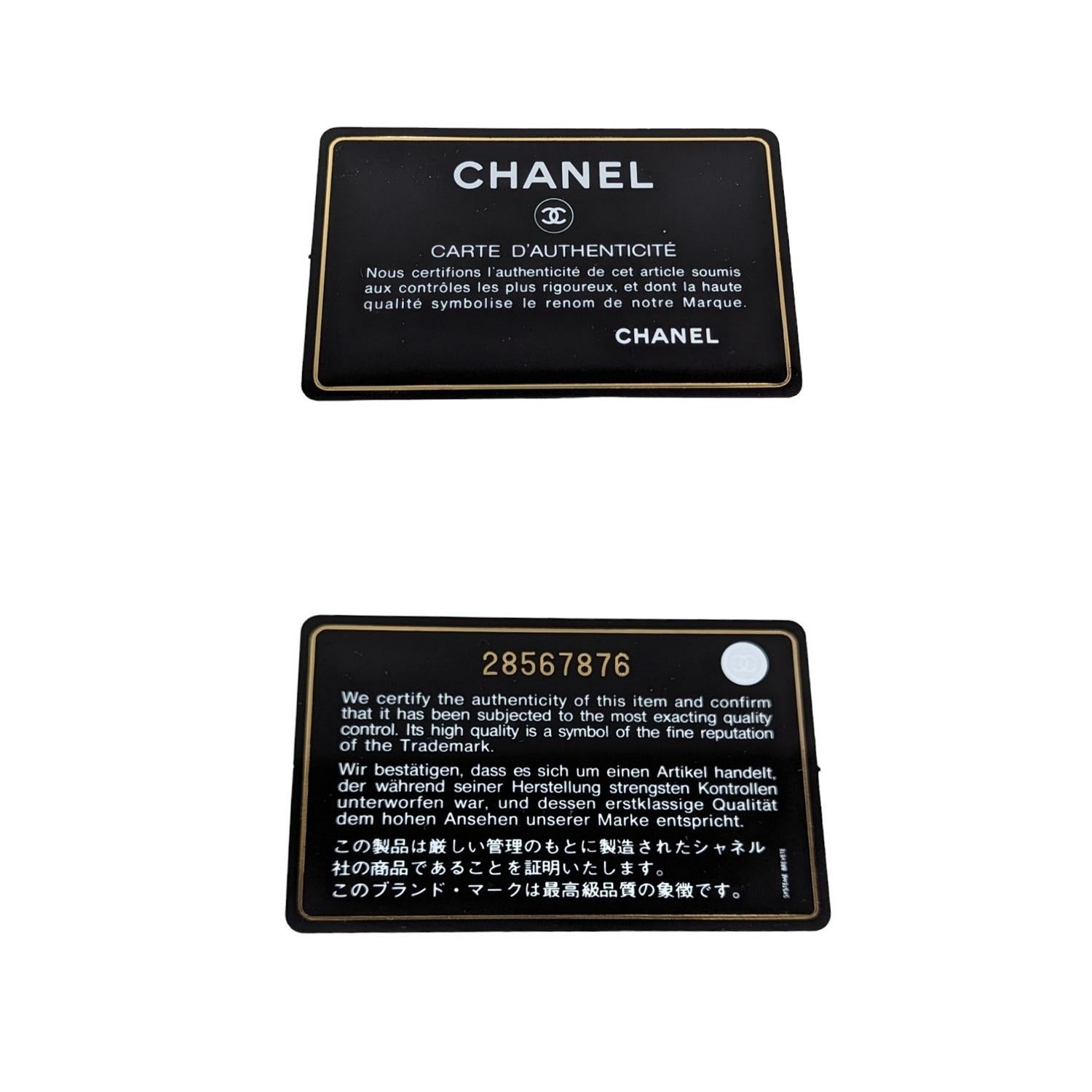 Chanel Black Aged Calfskin O Case 2.55 Reissue Pouch 4