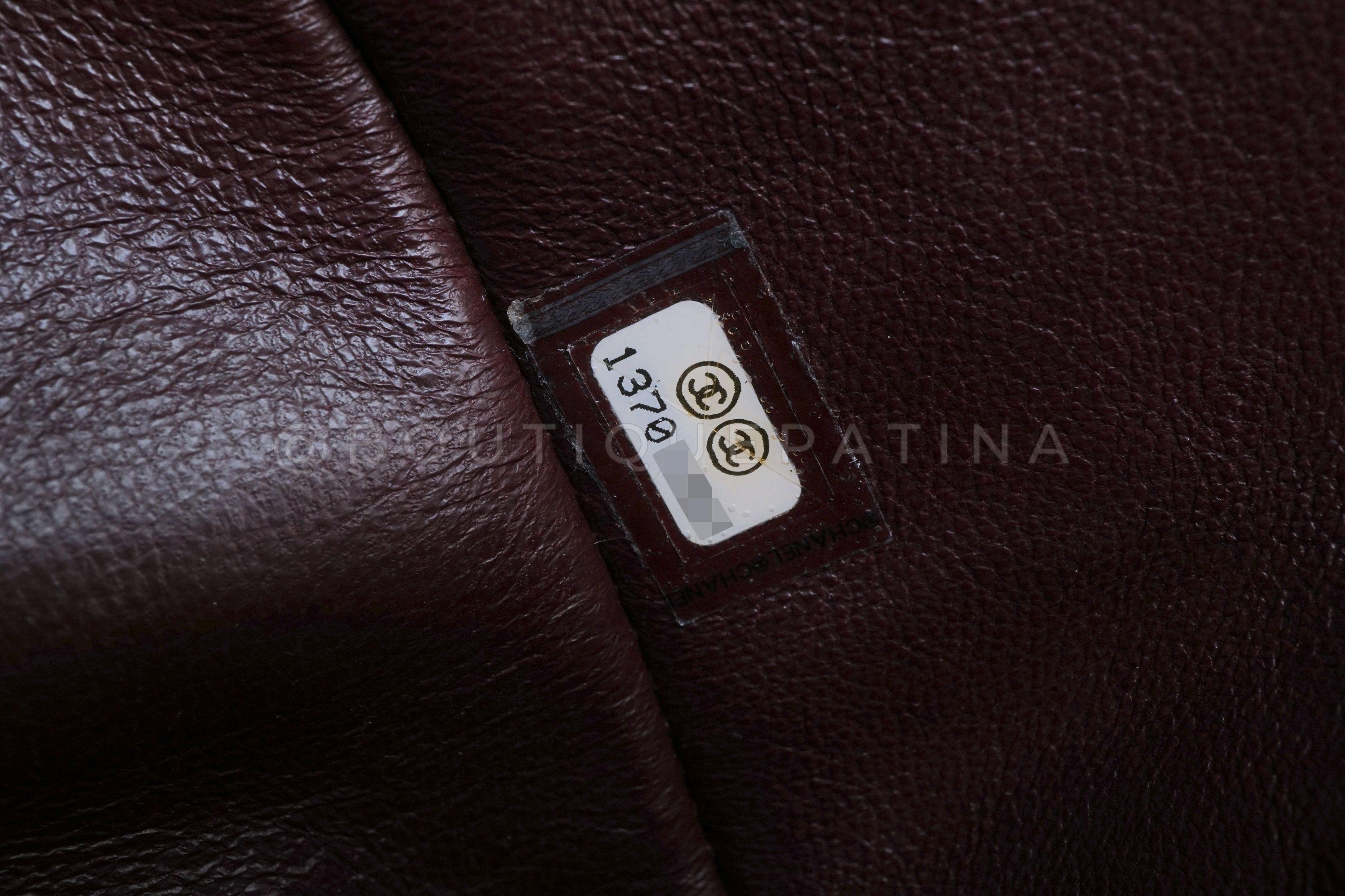Chanel Black Aged Calfskin Reissue Medium 226 2.55 Flap Bag GHW 66864 For Sale 8