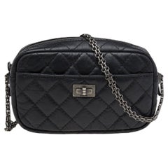Chanel Silver Lambskin Pearl My Shoulder Wallet On Chain WOC Crossbody Bag  at 1stDibs