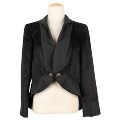 Chanel Black Alpaca Jacket