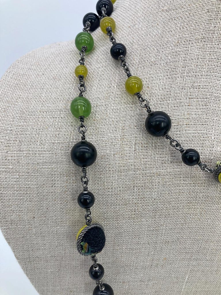 Beaded CC Necklace main image 0