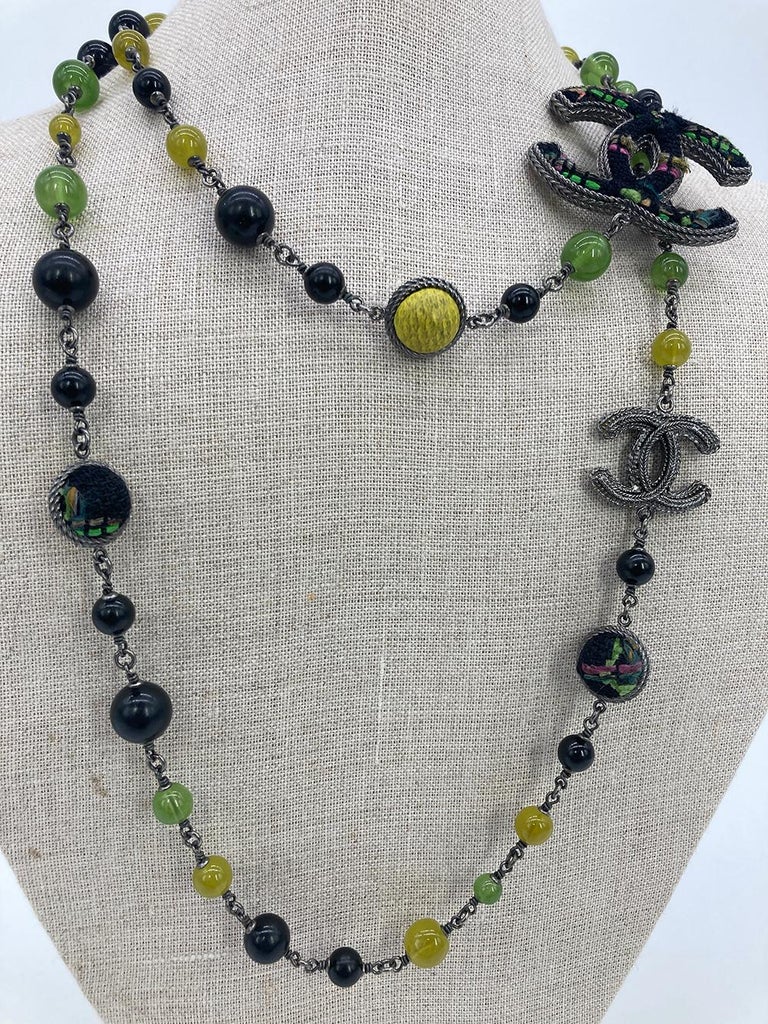 Beaded CC Necklace main image 1