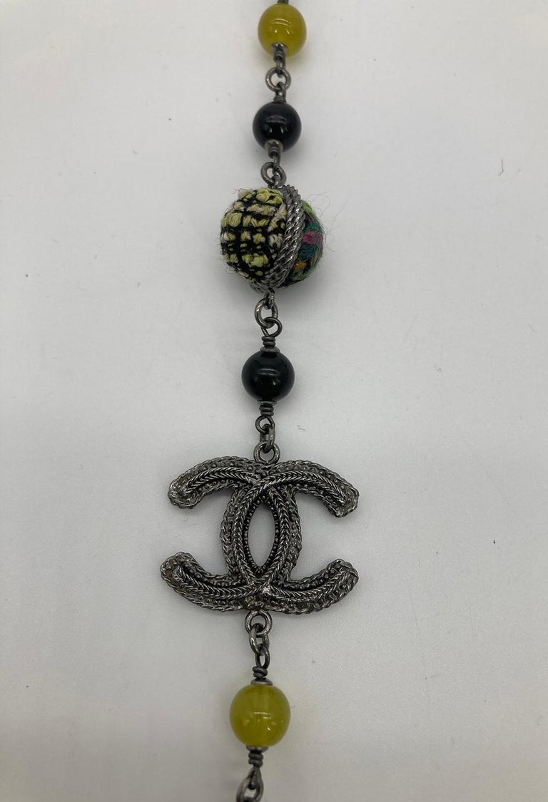 Beaded CC Necklace