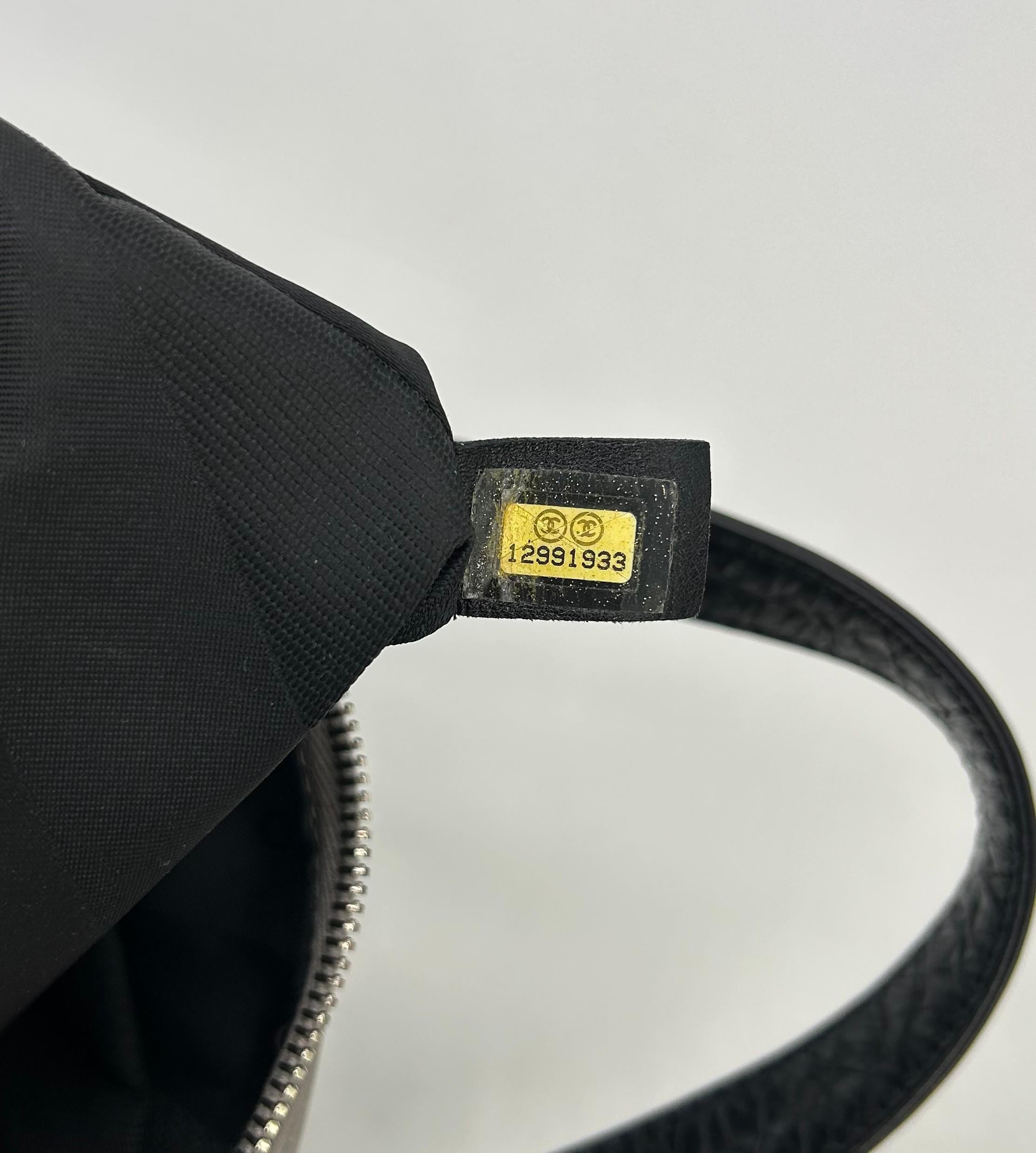 Chanel Black and Grey Portobello Tote For Sale 13