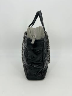 Chanel Black and Grey Portobello Tote