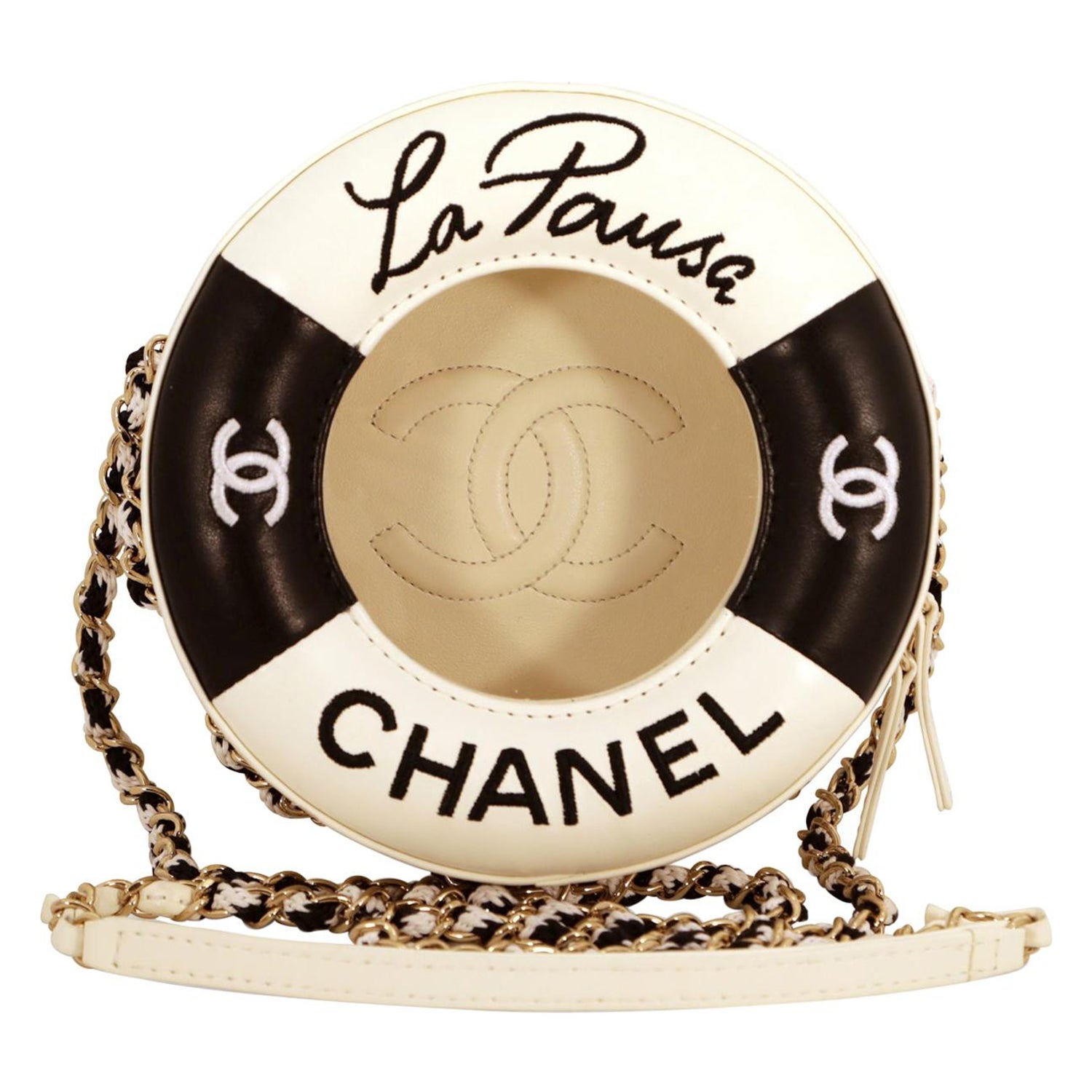 Chanel Life Preserver - For Sale on 1stDibs  chanel life ring, chanel life  buoy, chanel life preserver bag