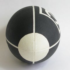 Chanel Black And White Rugby Ball
