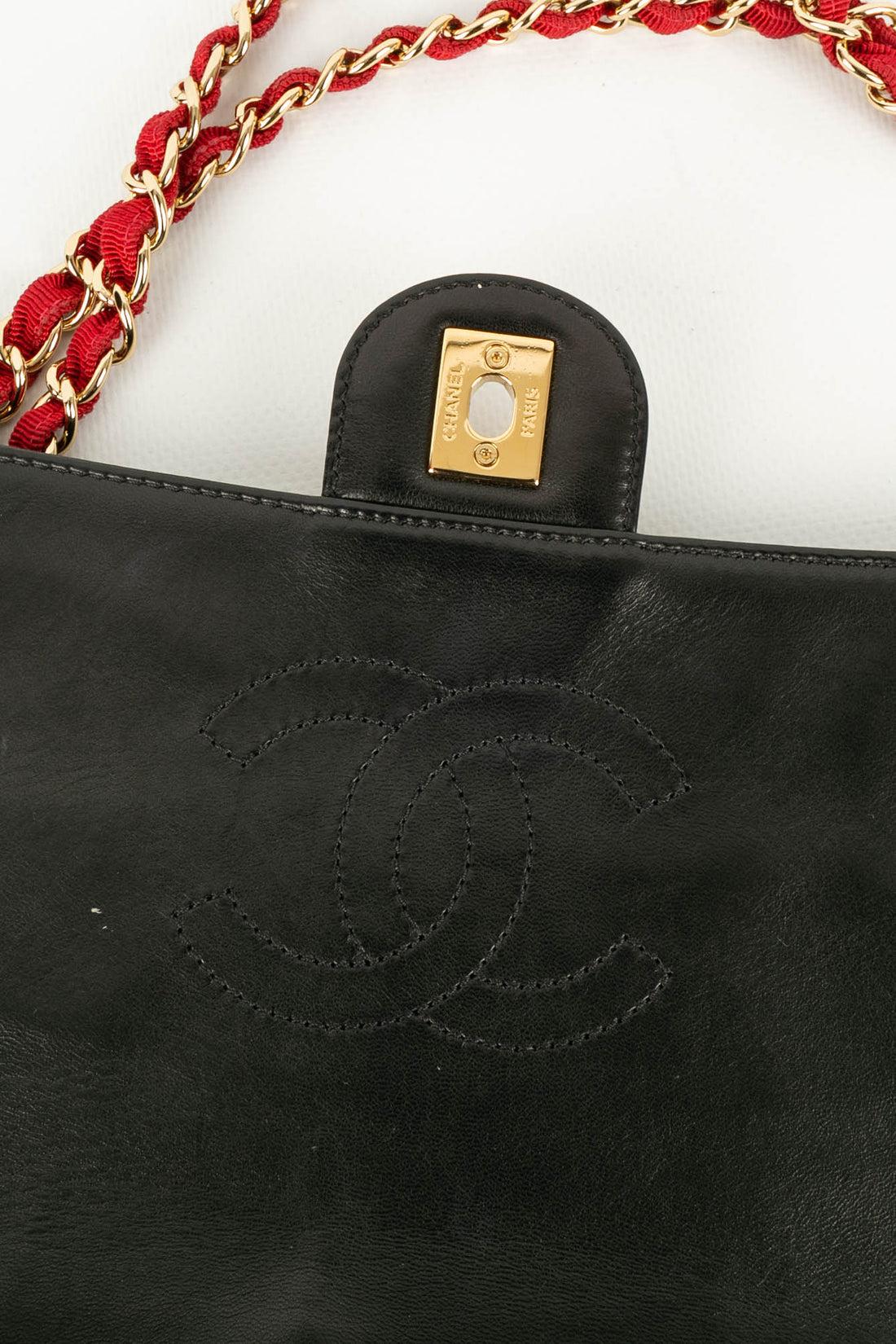 Chanel Black and White Stripes Bag, 2014 6