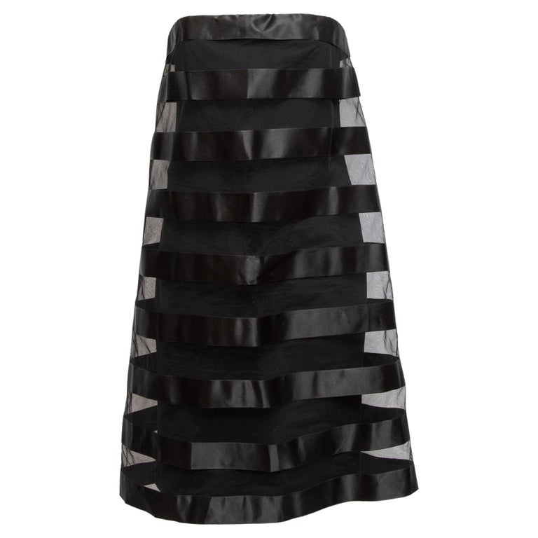 Strapless Black Dress - 538 For Sale on 1stDibs