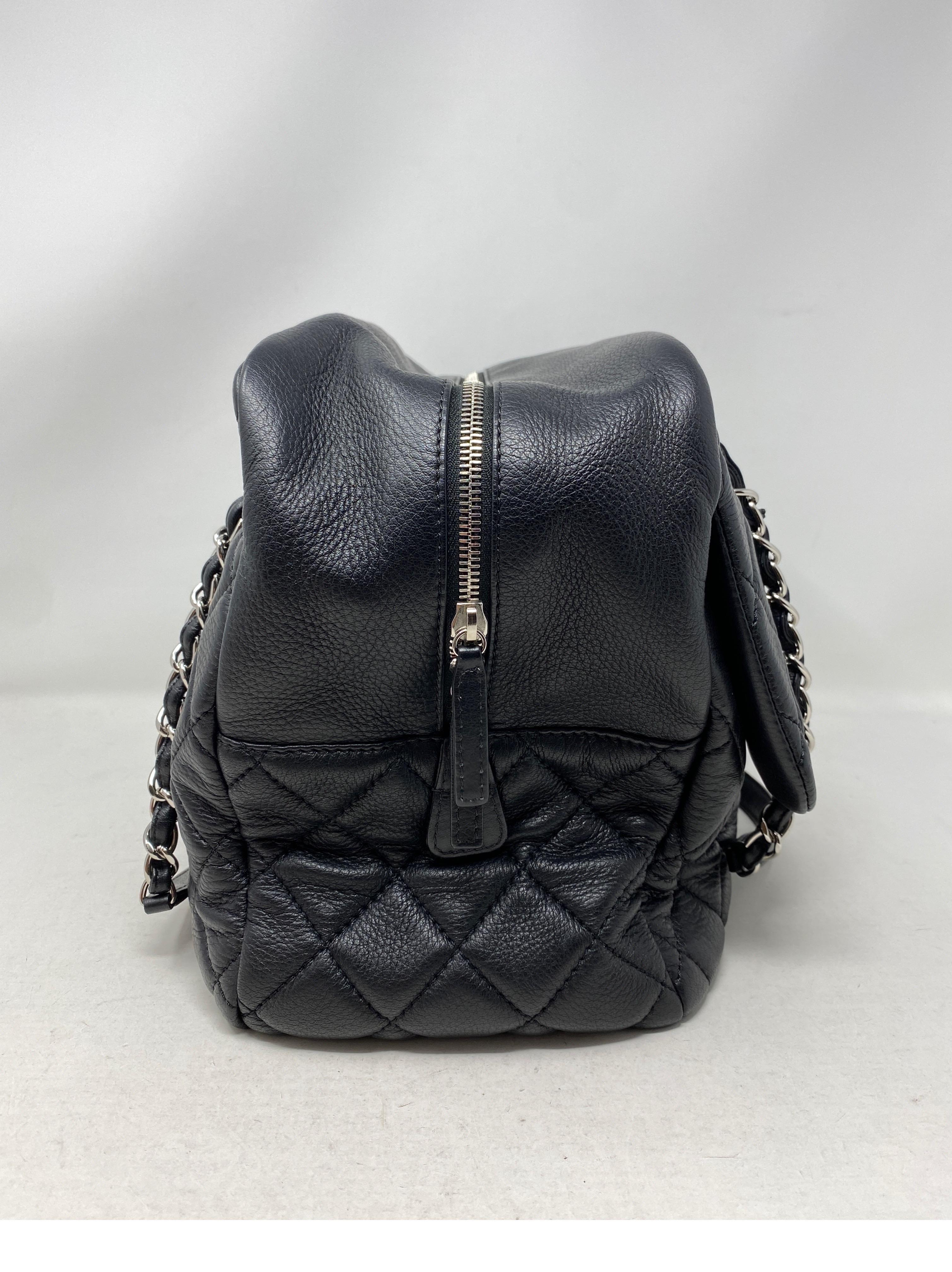 Women's or Men's Chanel Black Bowler Tote Bag