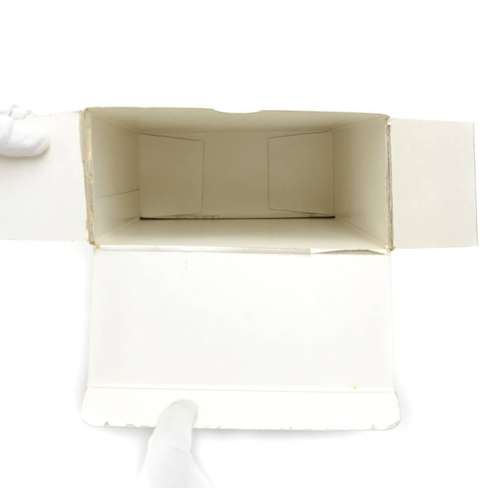 Women's or Men's Chanel Black Box Paper bag and Ribbon Set for Medium Flap Bags