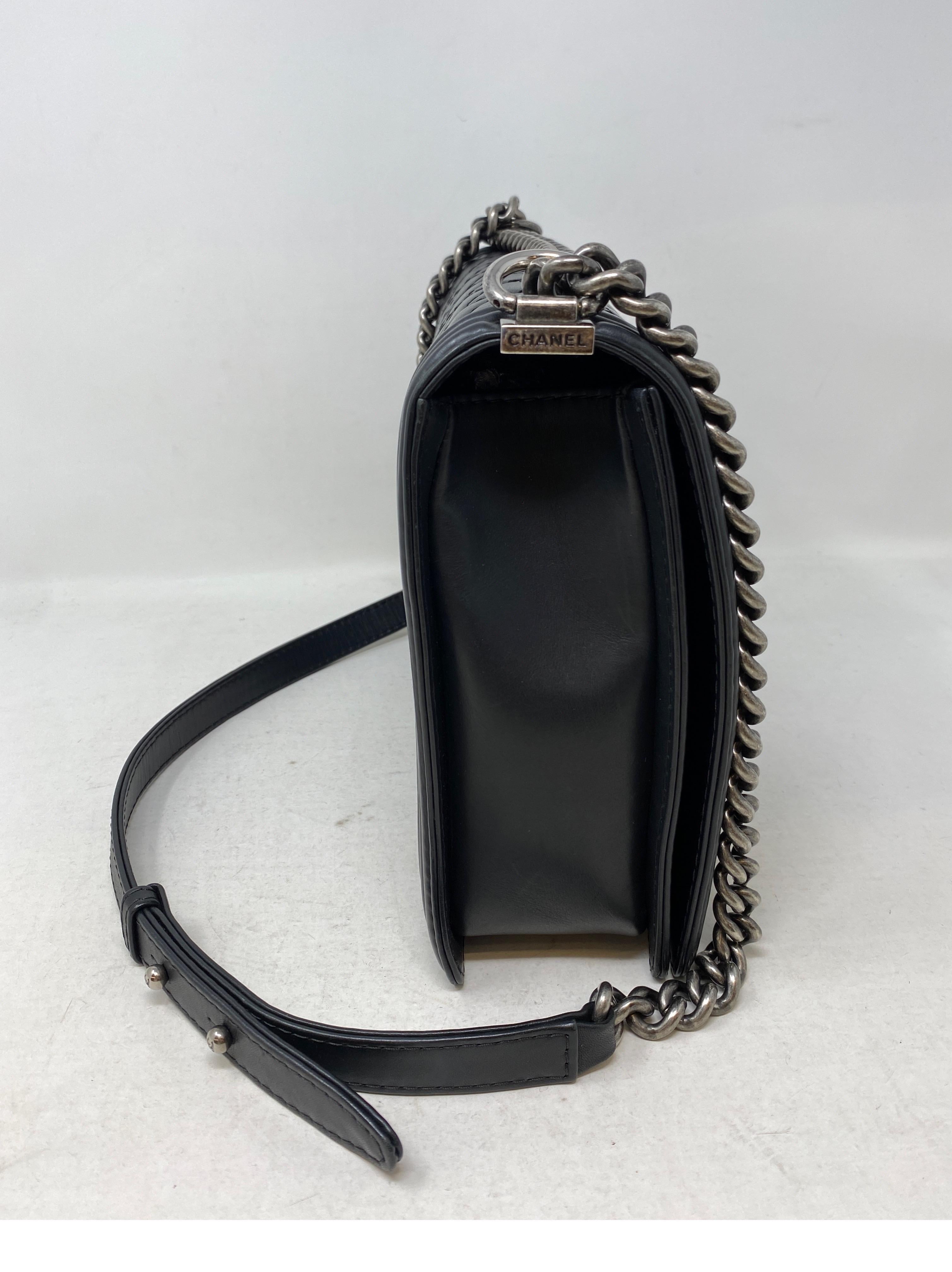 Chanel Black Boy Bag  1