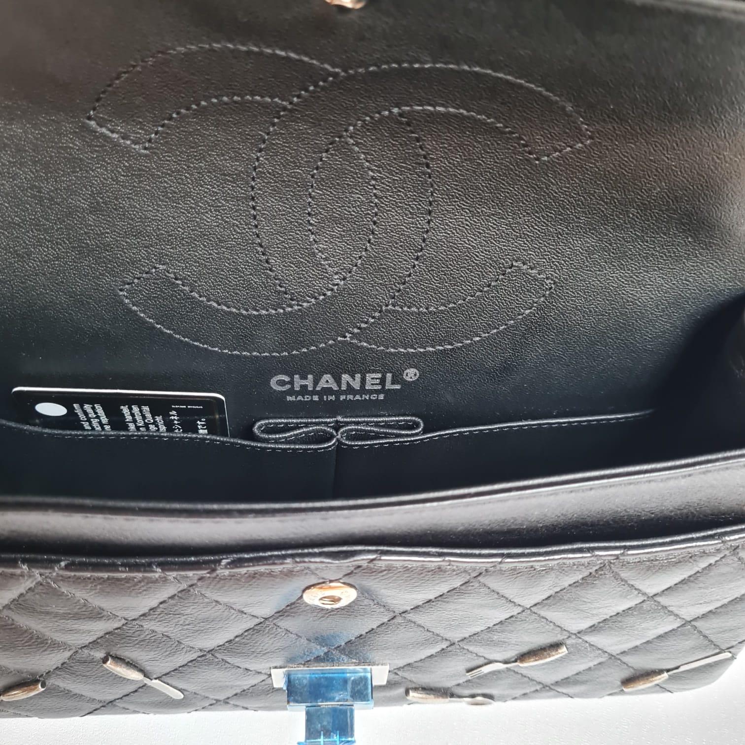 Chanel Black Brasserie 2.55 Reissue Crossbody Bag 225 15