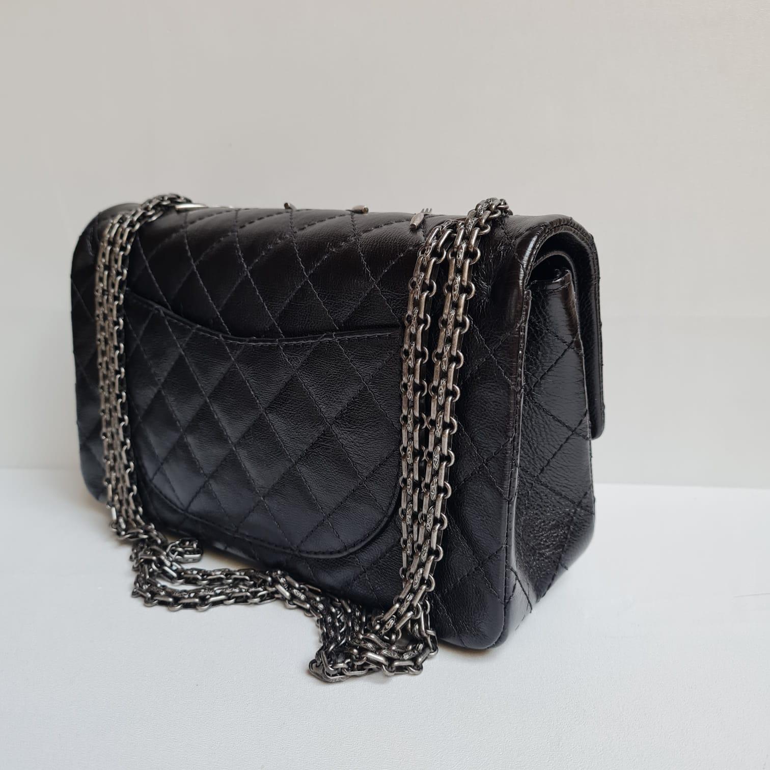 Chanel Black Brasserie 2.55 Reissue Crossbody Bag 225 2