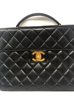 Chanel Black Briefcase