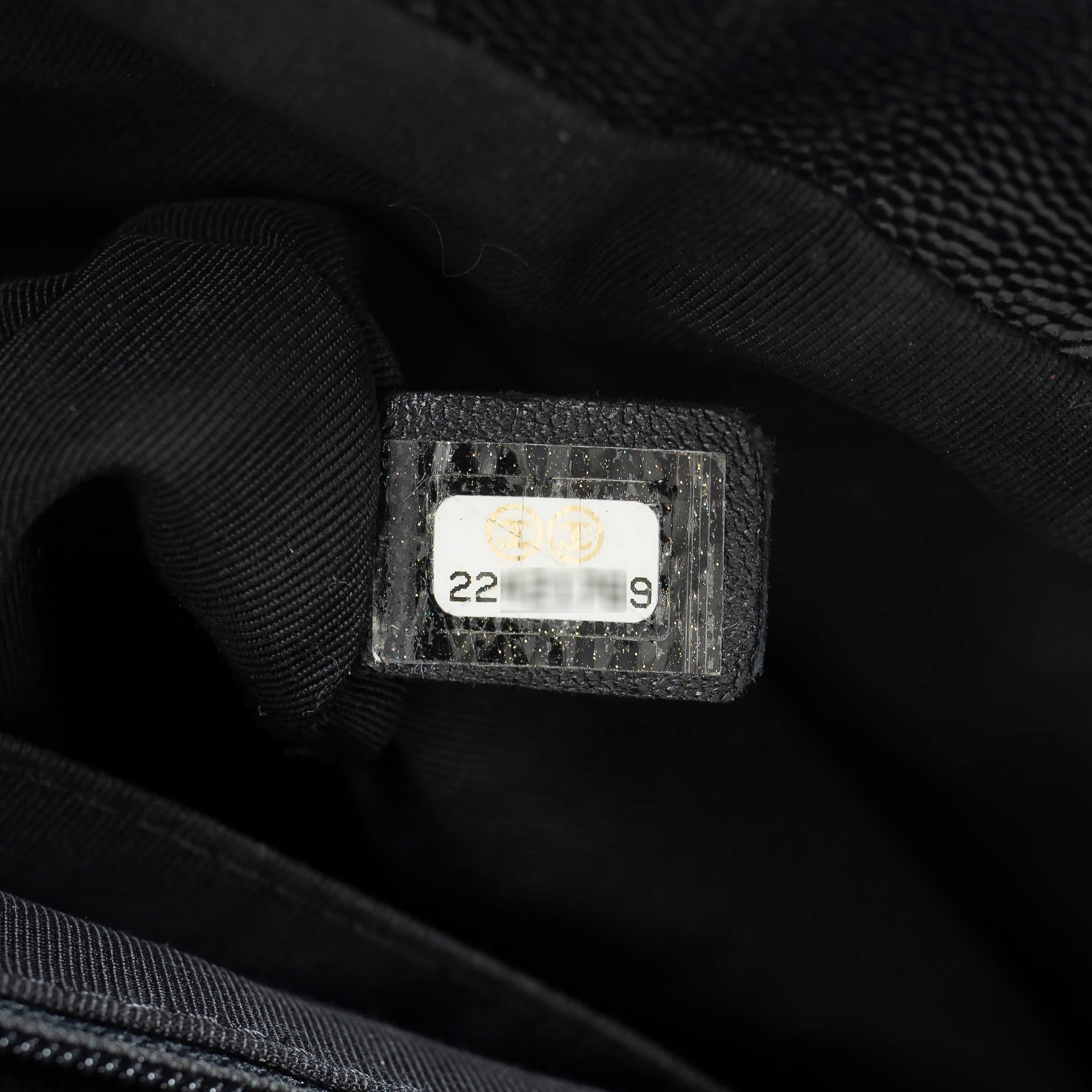 CHANEL negro marrón crema 2016 16S SMALL URBAN SPIRIT TWEED Mochila Bolsa en venta 4