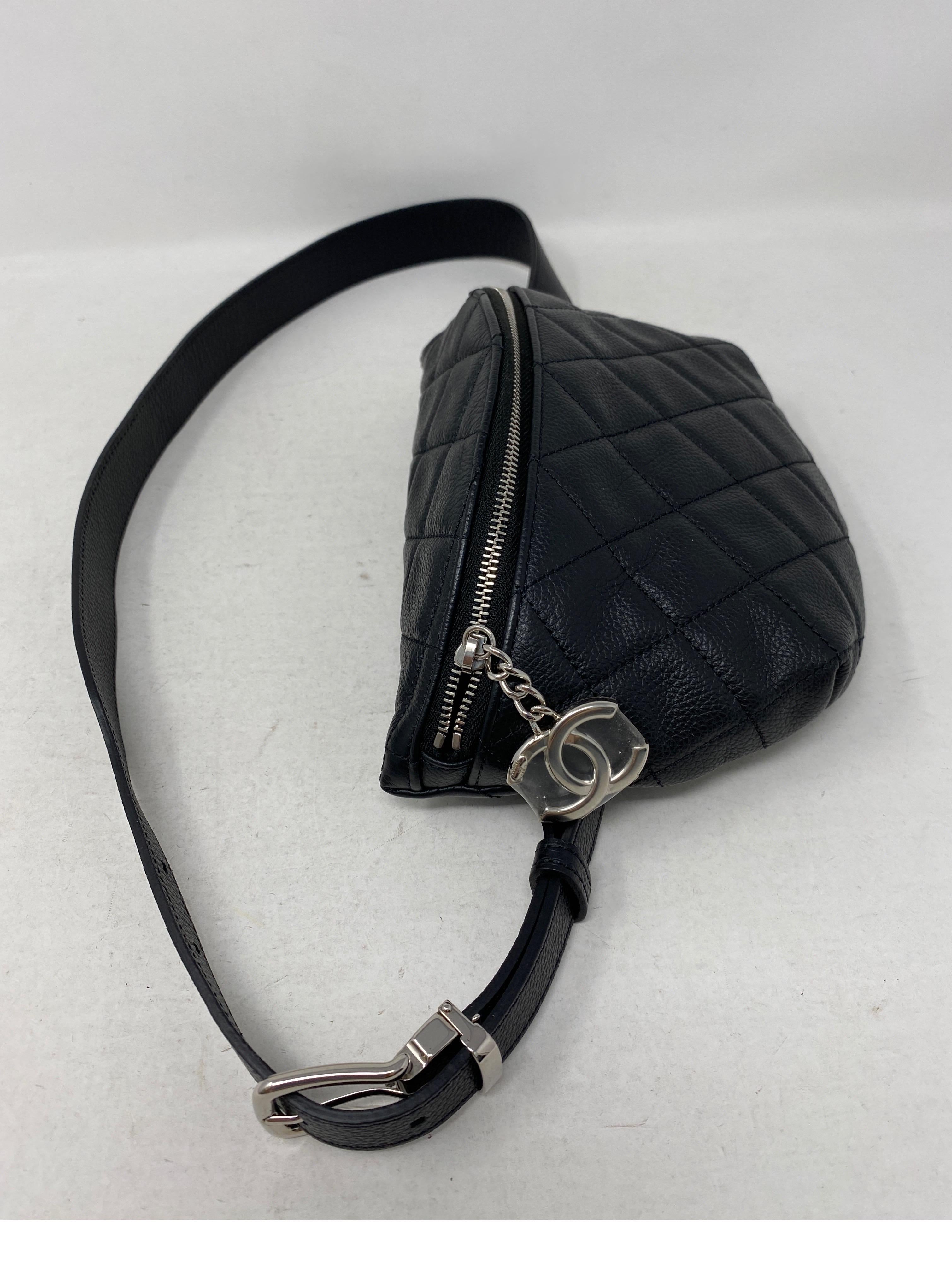 Chanel Black Bum Bag 6