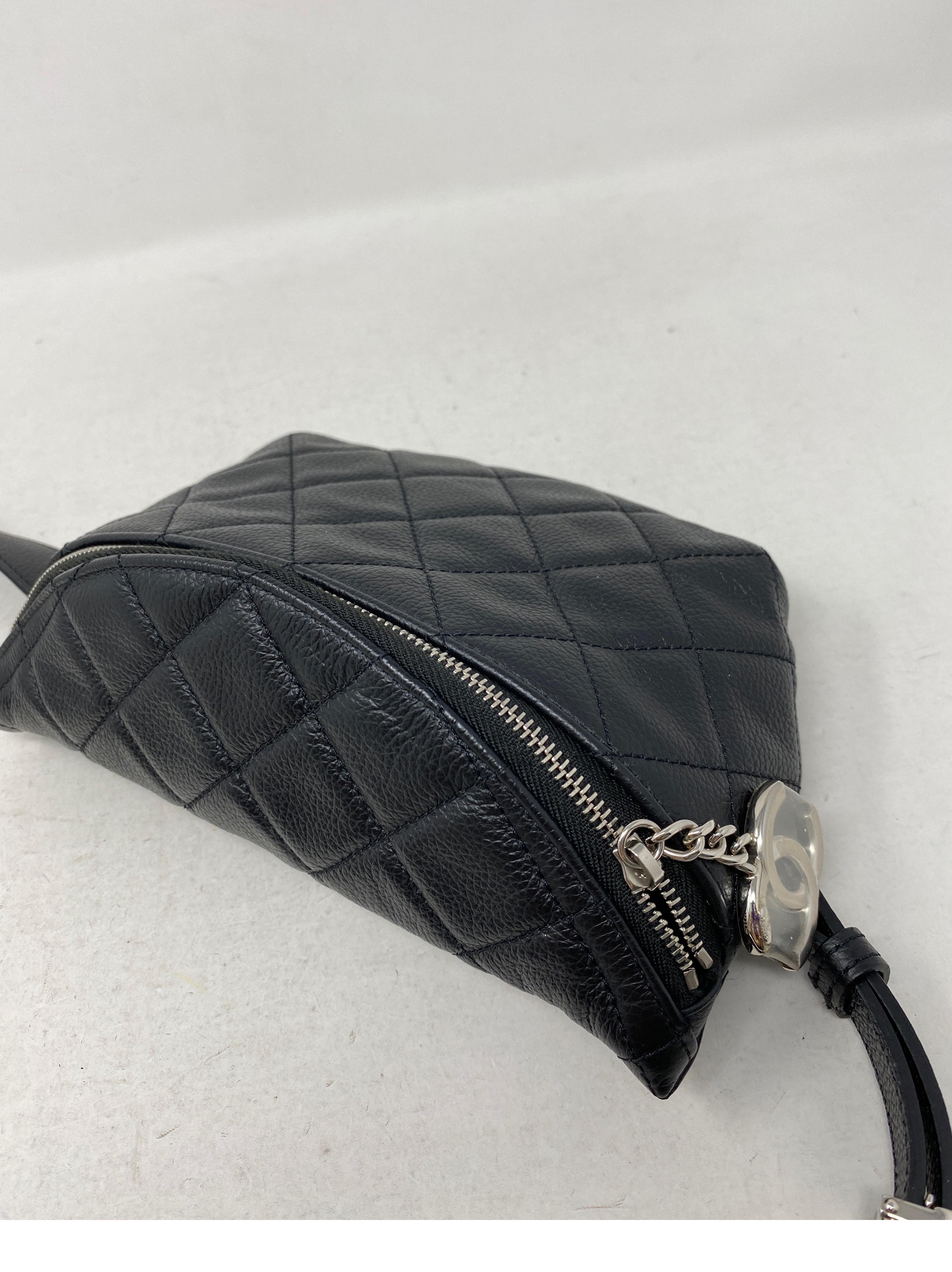 Chanel Black Bum Bag 7