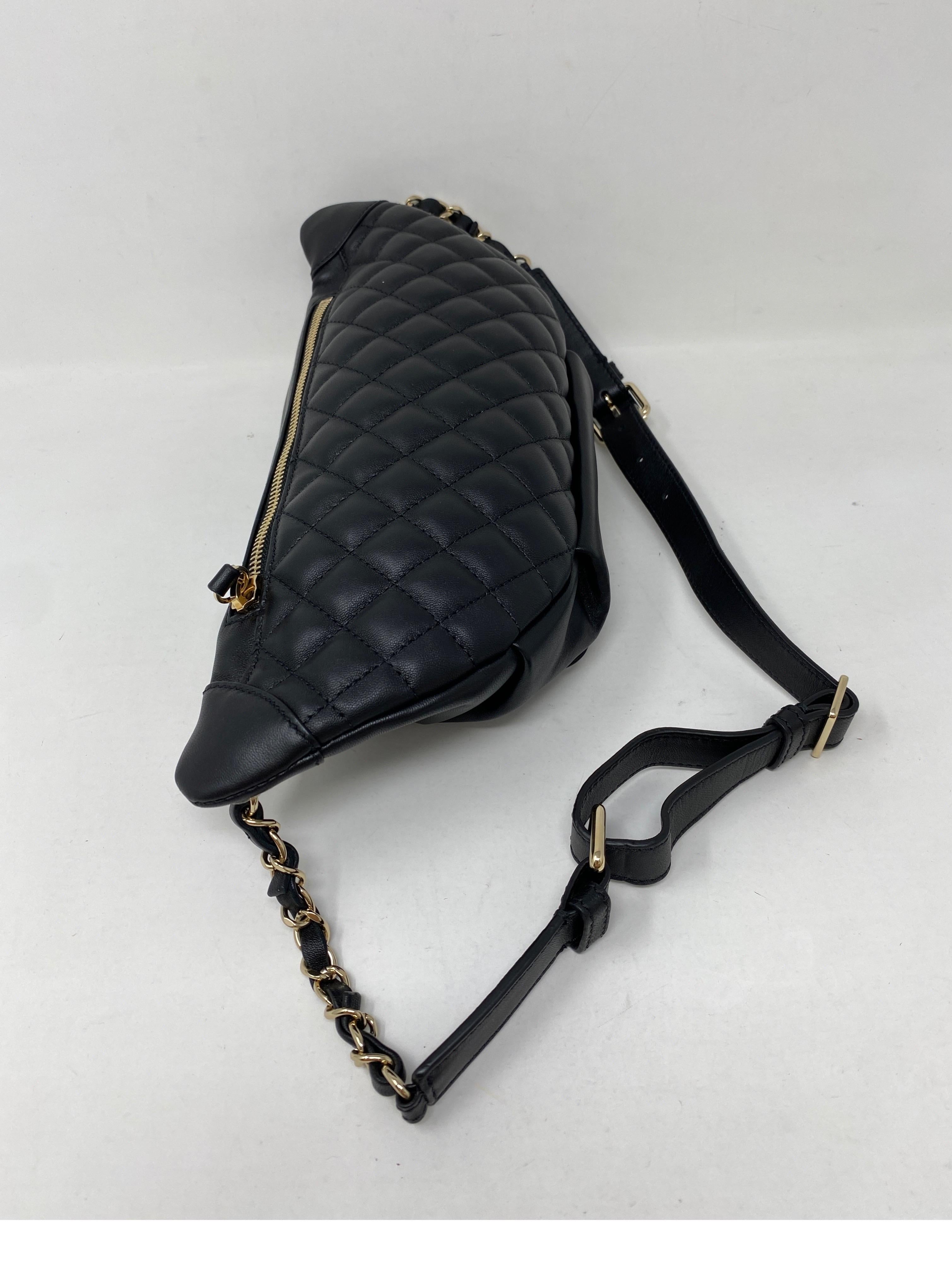 Chanel Black Bum Bag 7