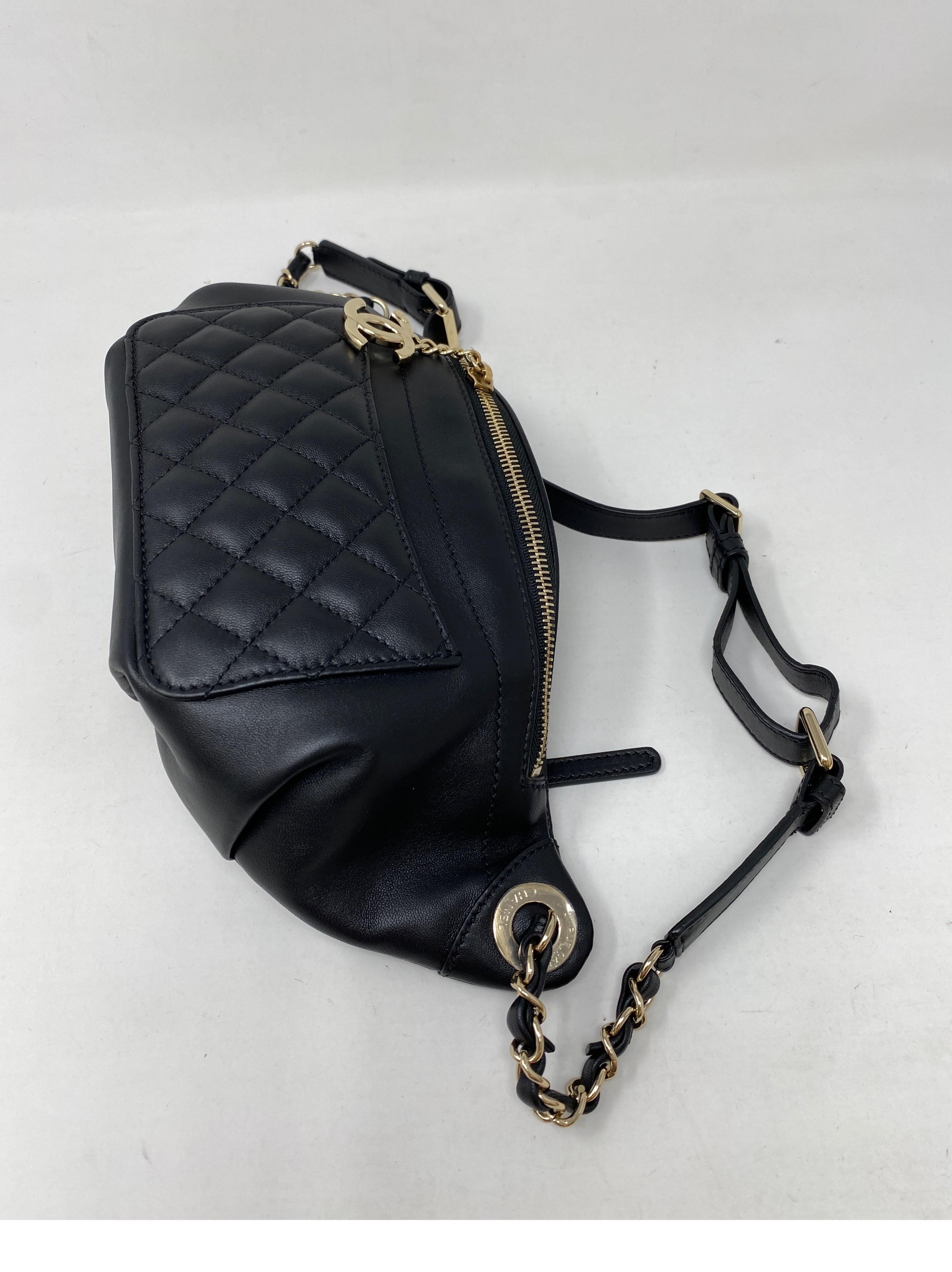 Chanel Black Bum Bag 8