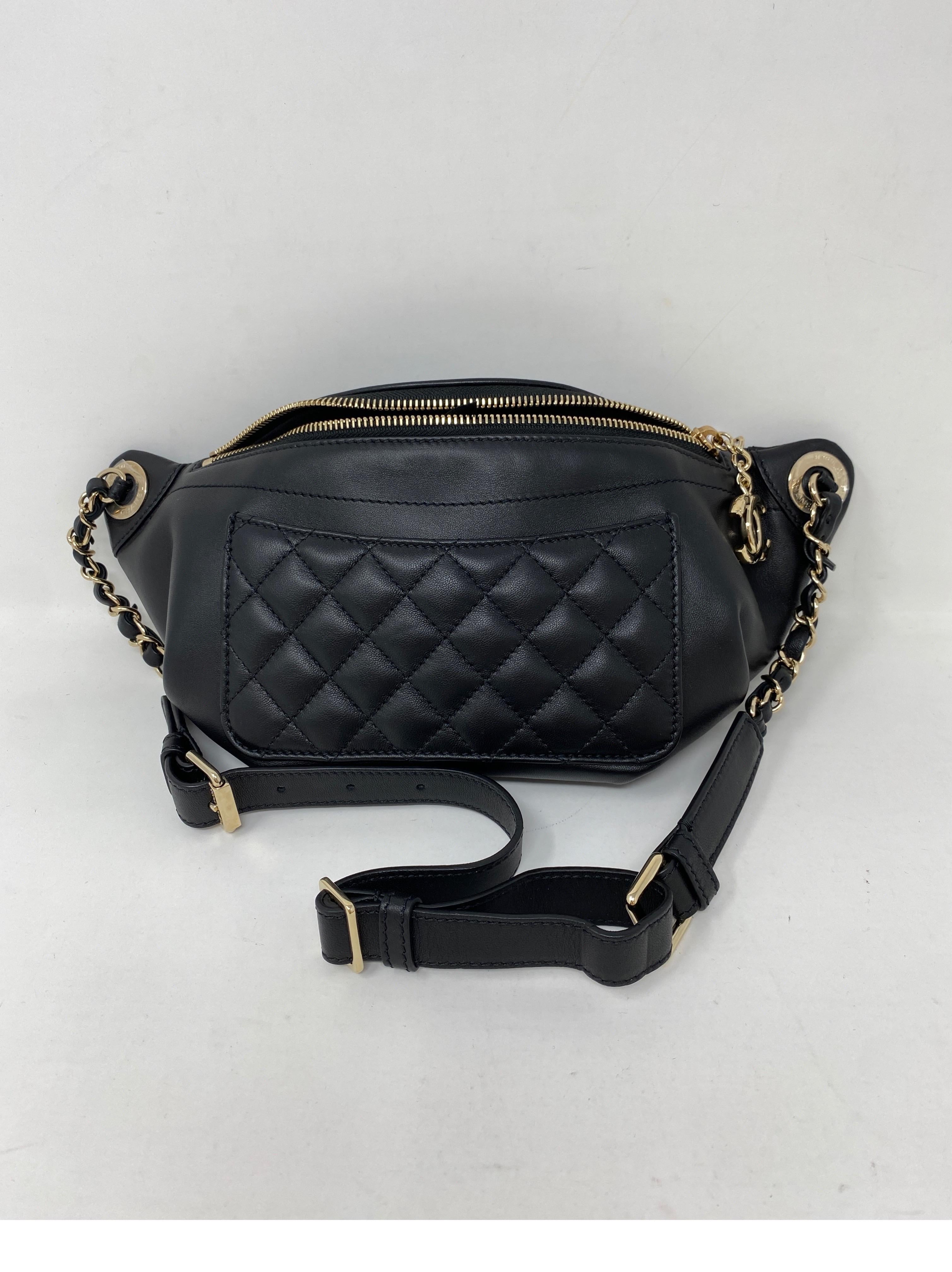 Chanel Black Bum Bag 9