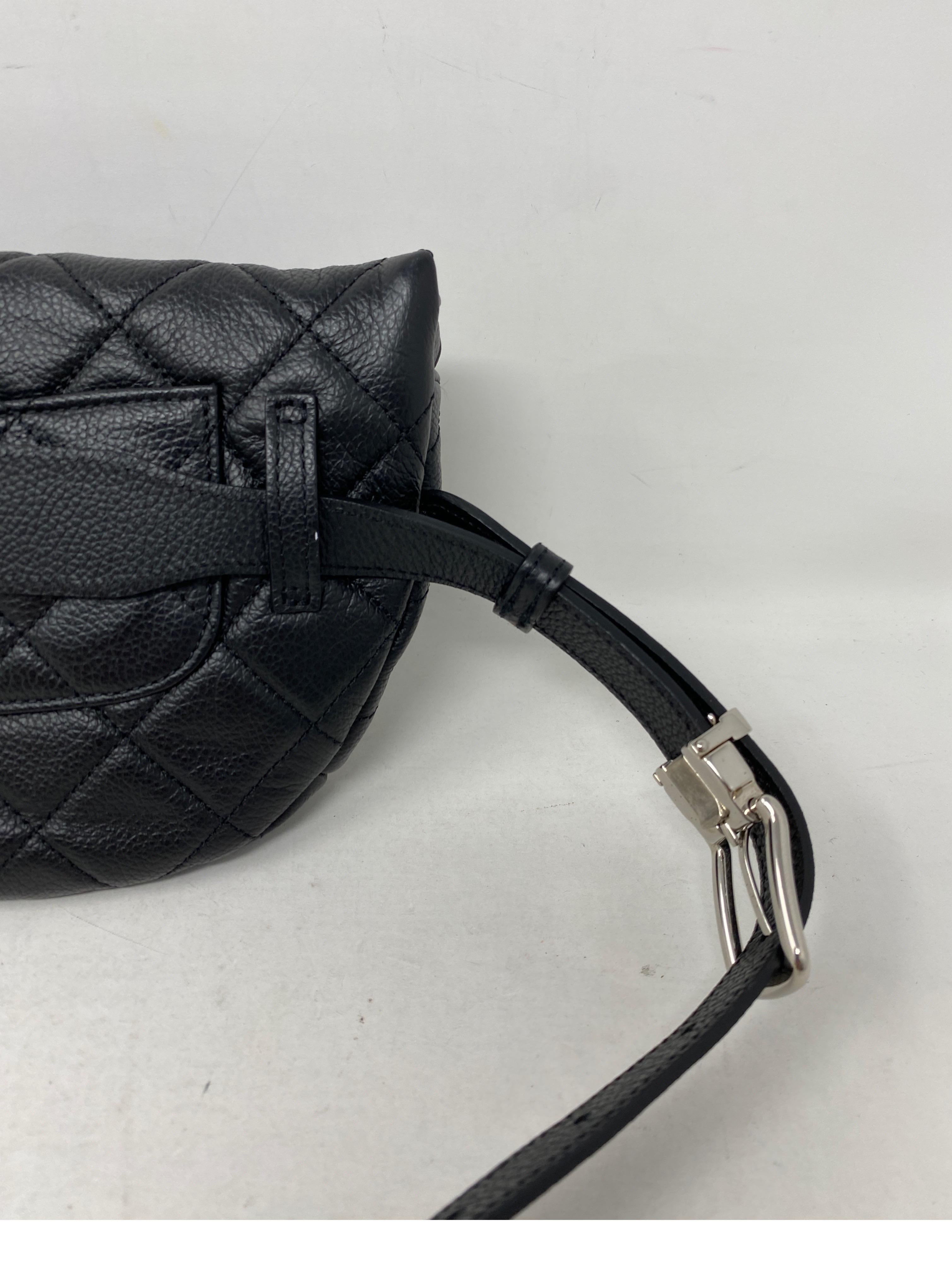 Chanel Black Bum Bag 11
