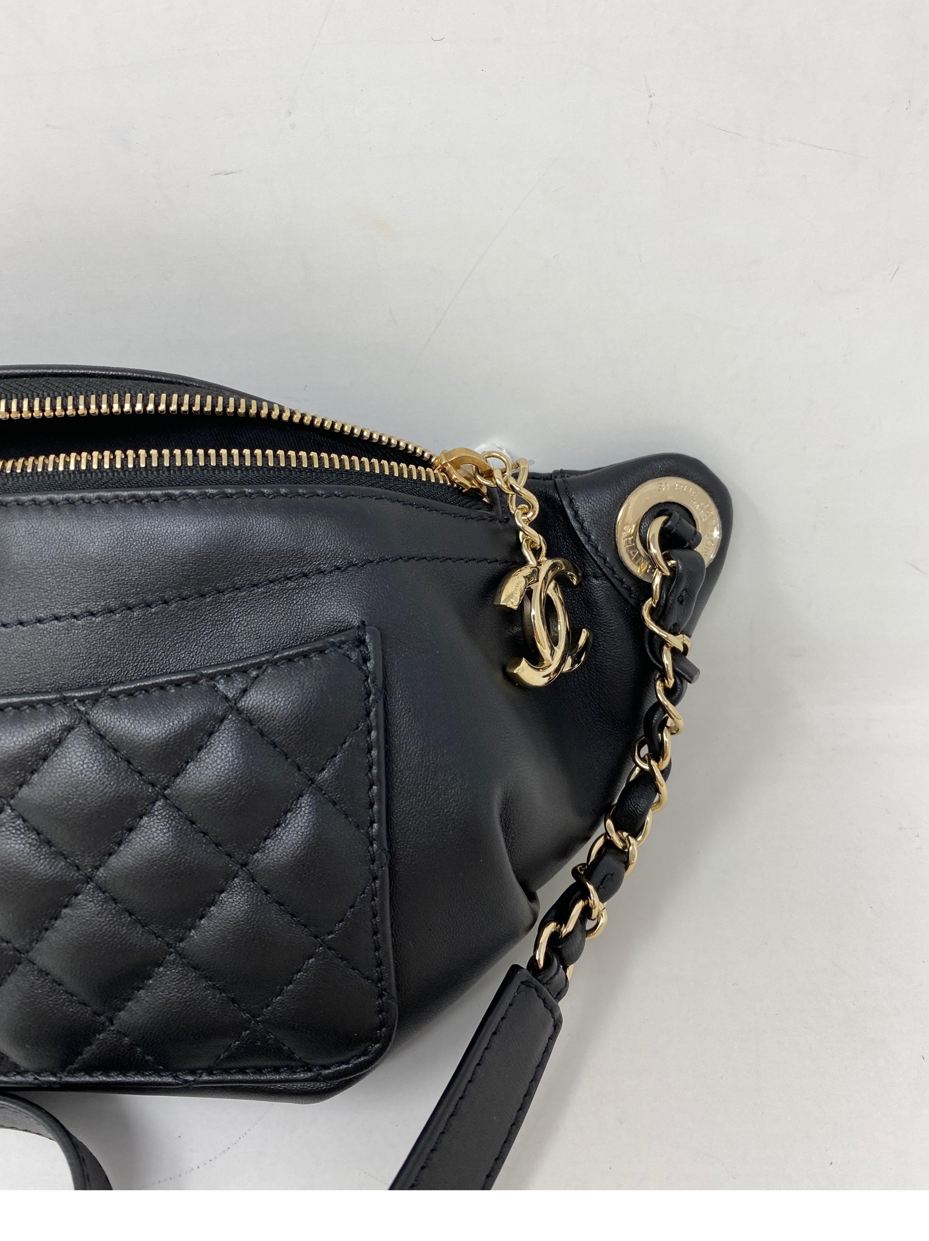 Chanel Black Bum Bag 10