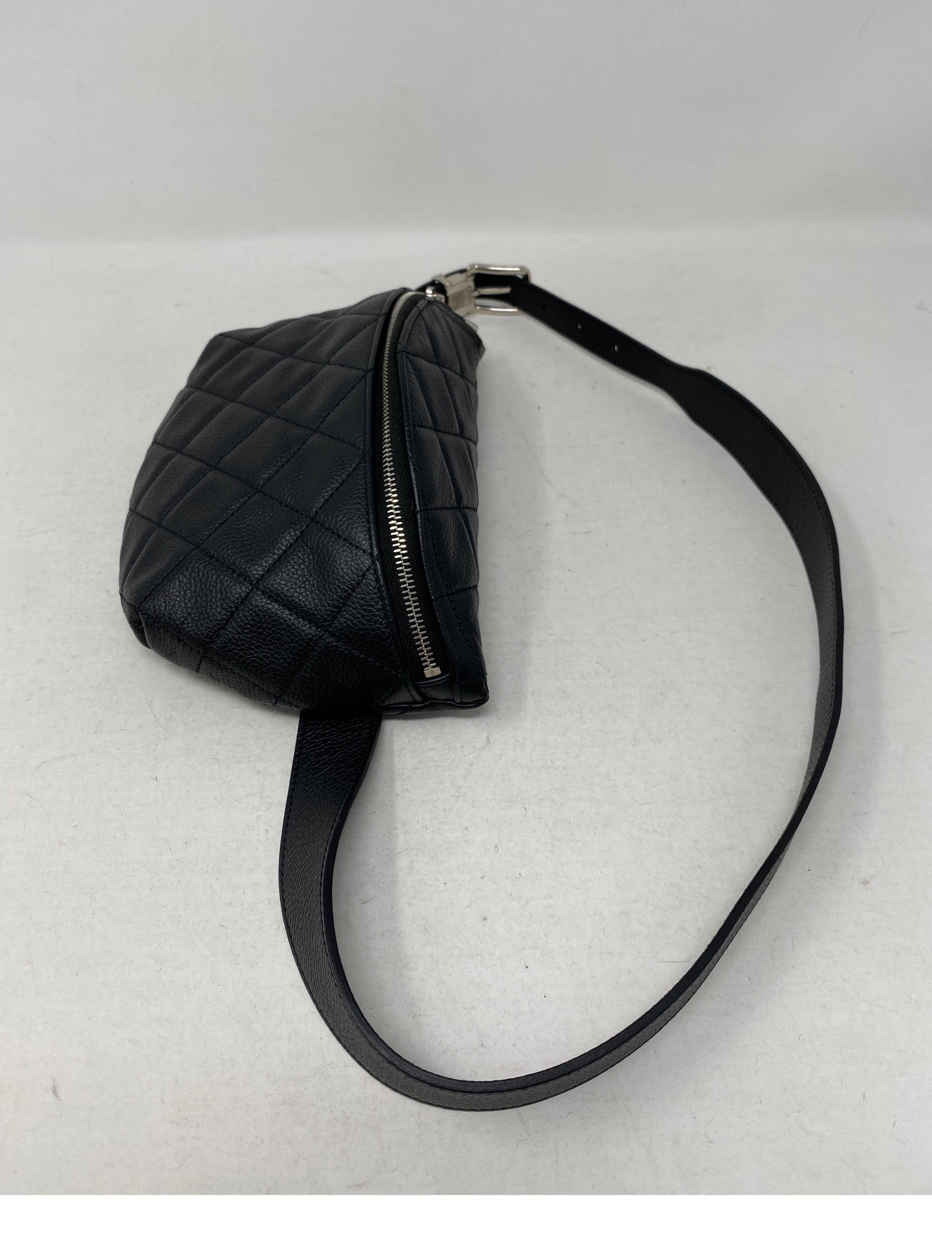 Chanel Black Bum Bag 1