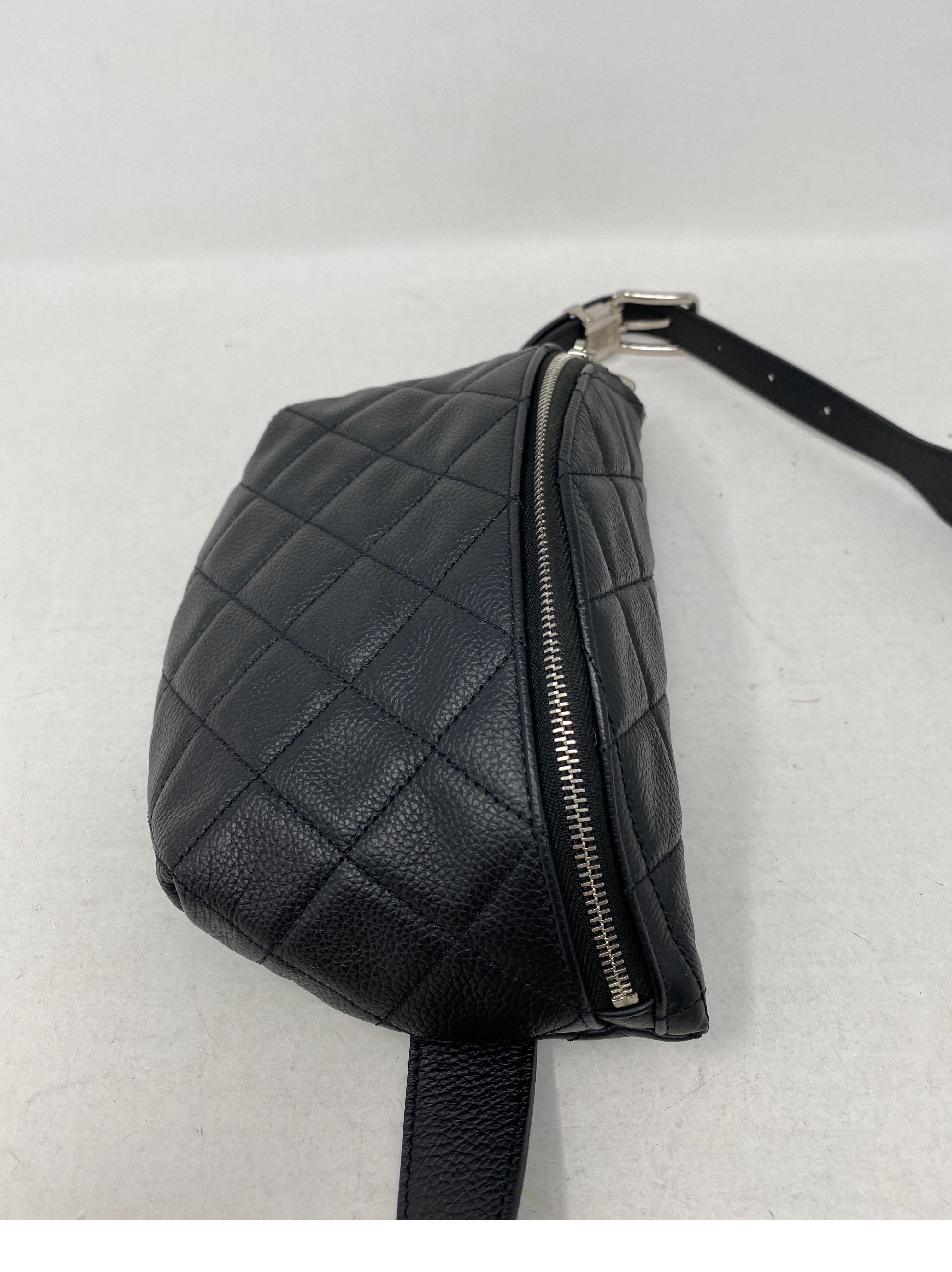 Chanel Black Bum Bag 2