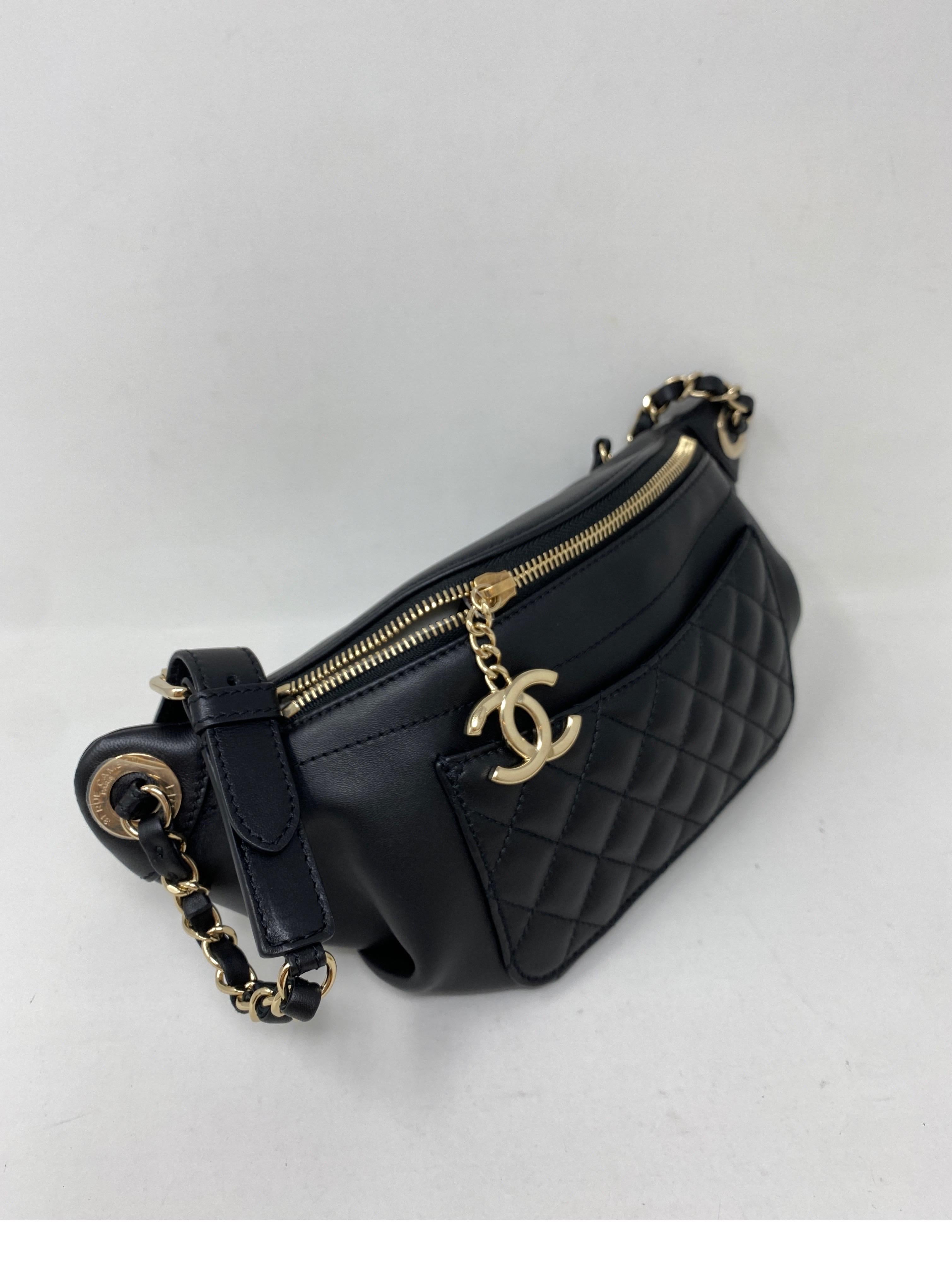 Chanel Black Bum Bag 2