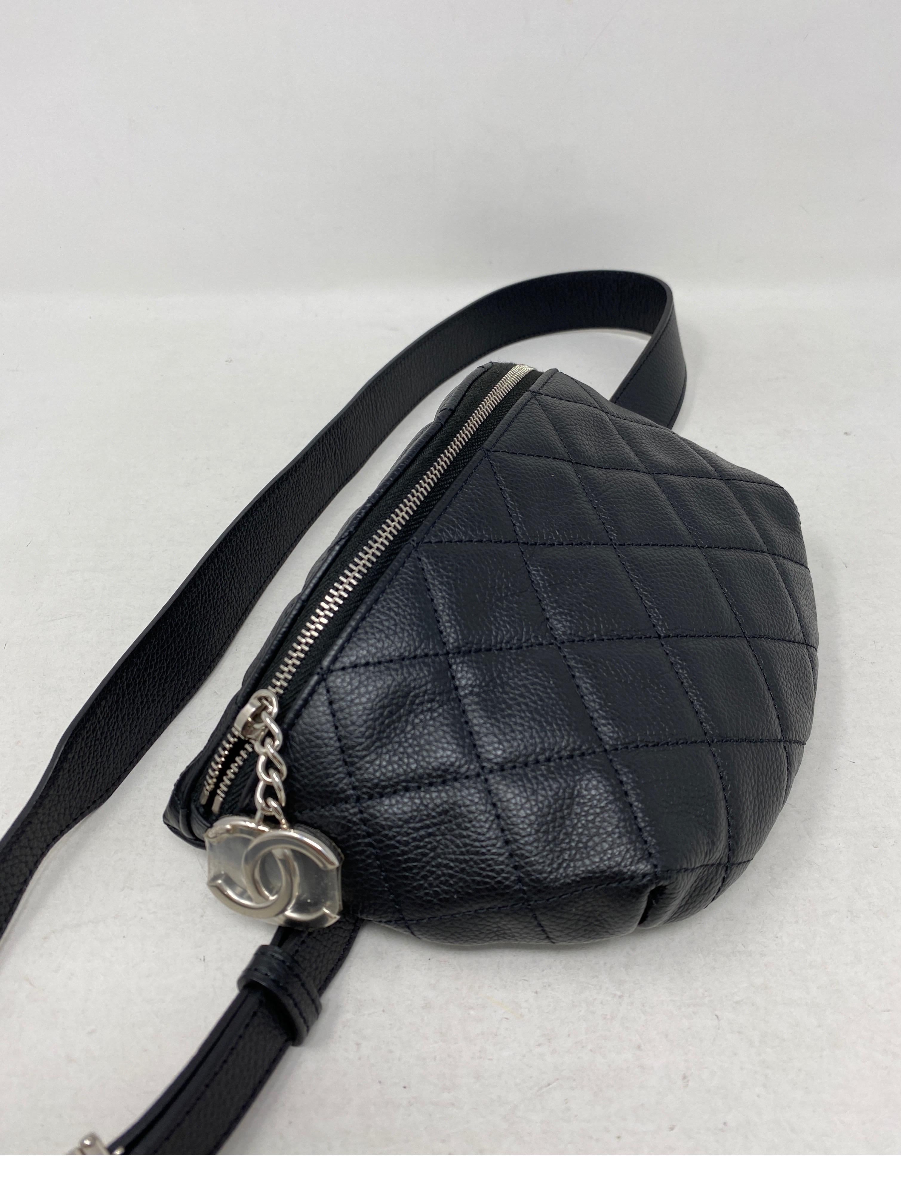 Chanel Black Bum Bag 5