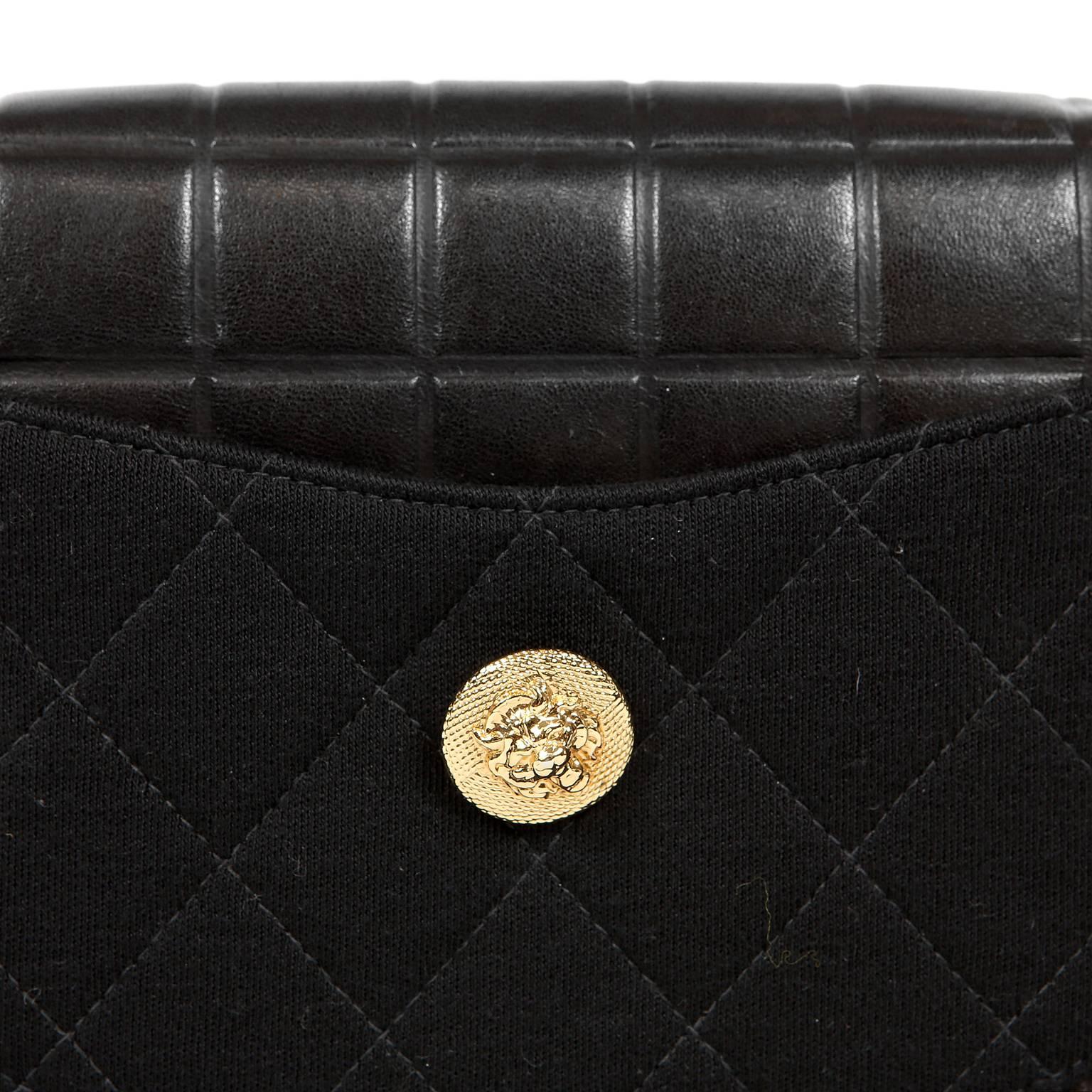 Chanel Black Buttons and Bows Special Edition Flap Bag  4