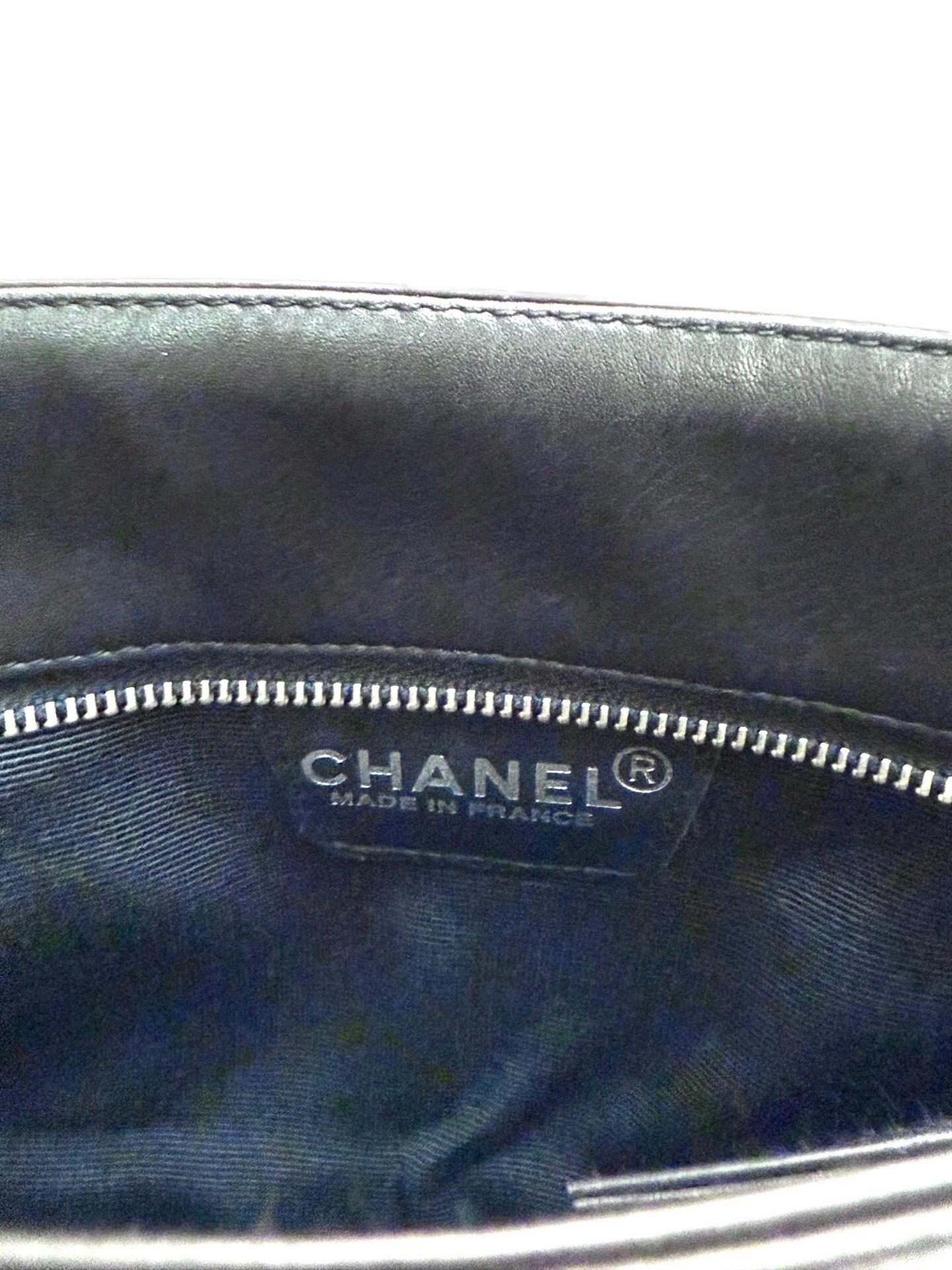 Chanel black calfskin backpack For Sale 1