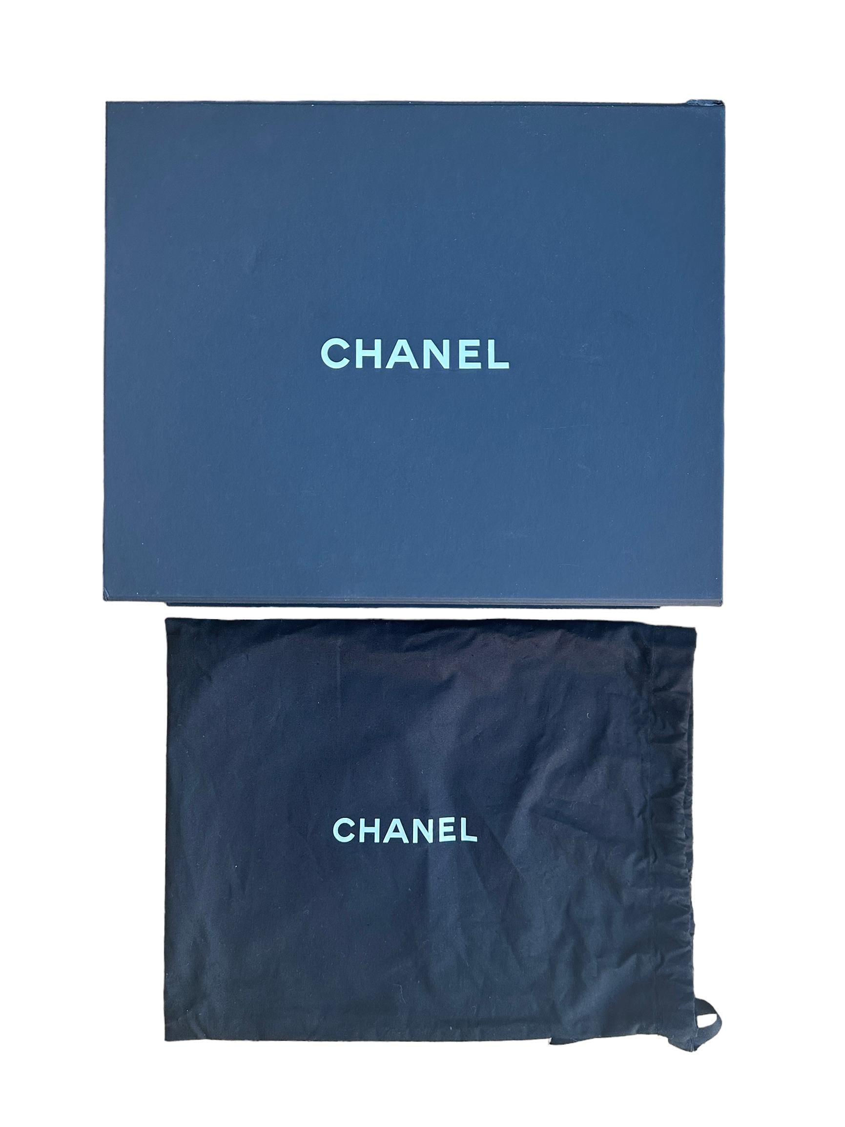 Chanel Black Calfskin Quilted Nano Kelly Shopper Bag 5