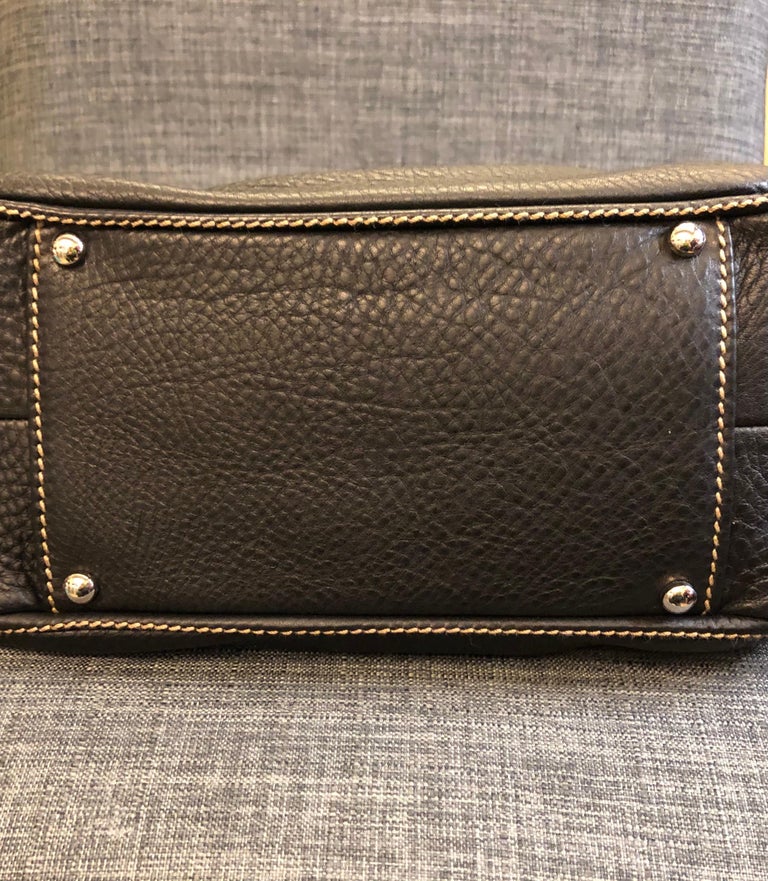 Chanel Black Calfskin Tassel Handbag  For Sale 5